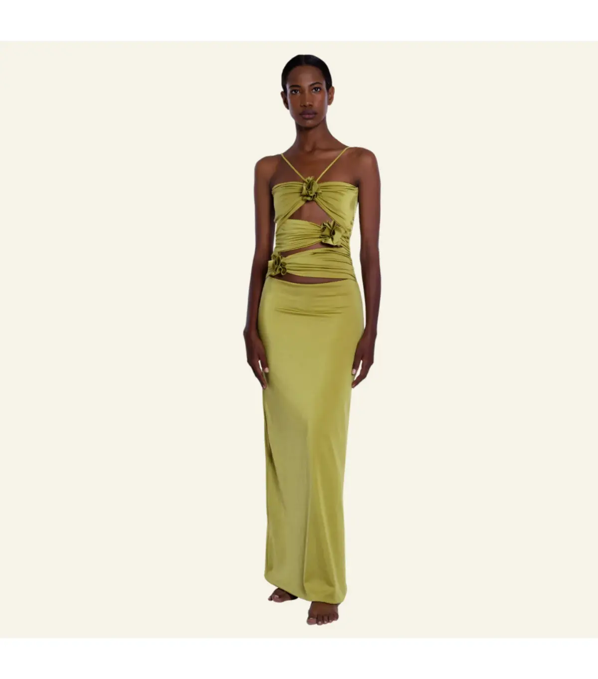 Maygel Coronel Veranera Dress Pascolo Green One Size - Image 1