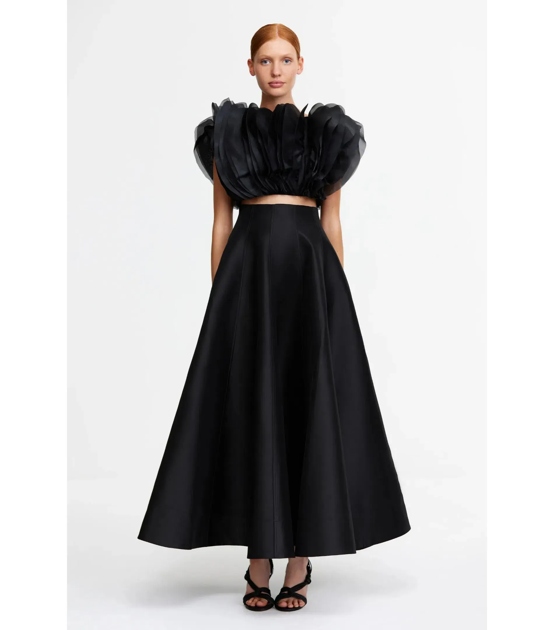 Acler Warburton Top and Skirt Set Black Size AU 12 - Image 1