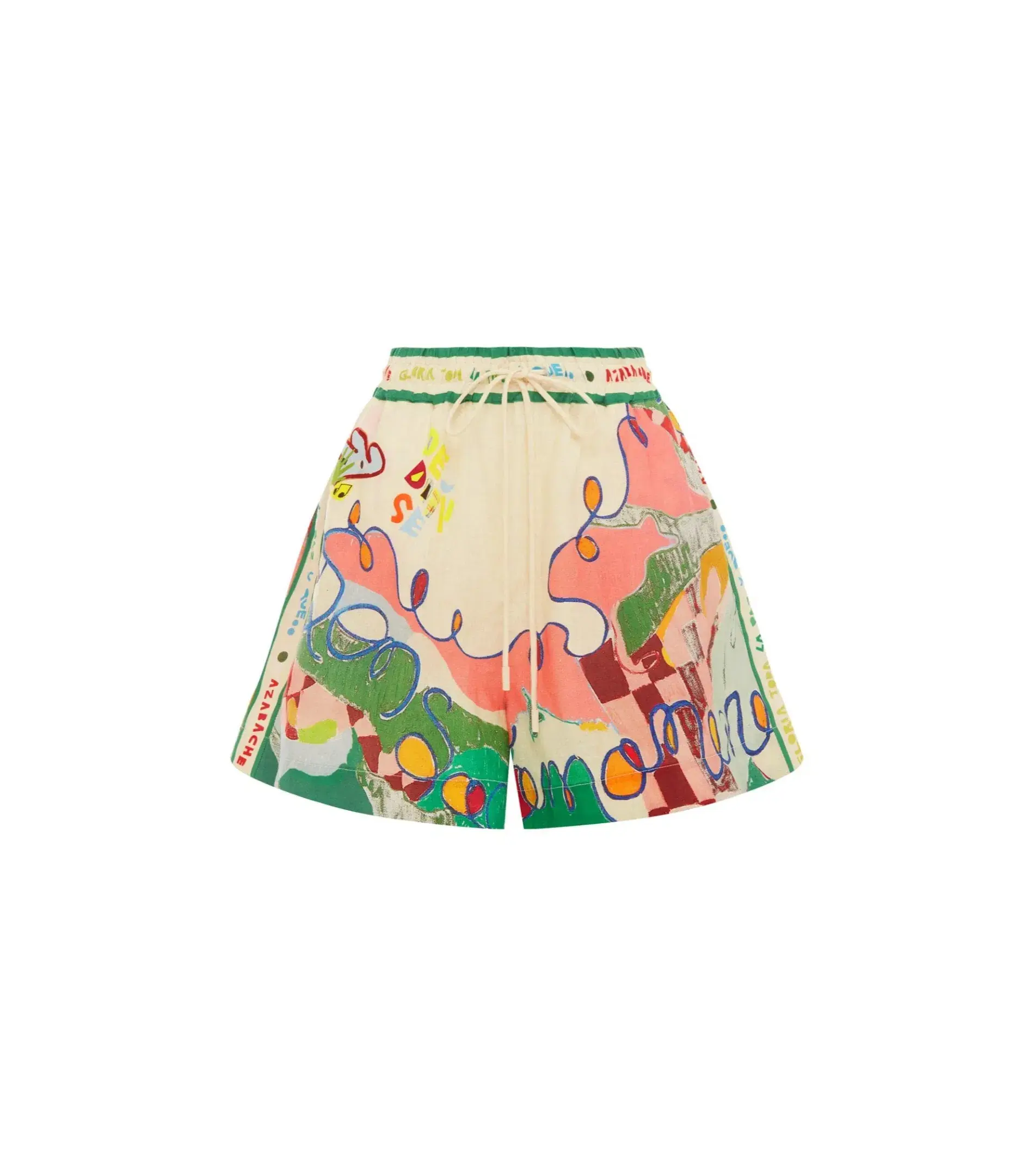 Alemais Nadia Shirt and Short Set Print Size AU 6 - Image 6