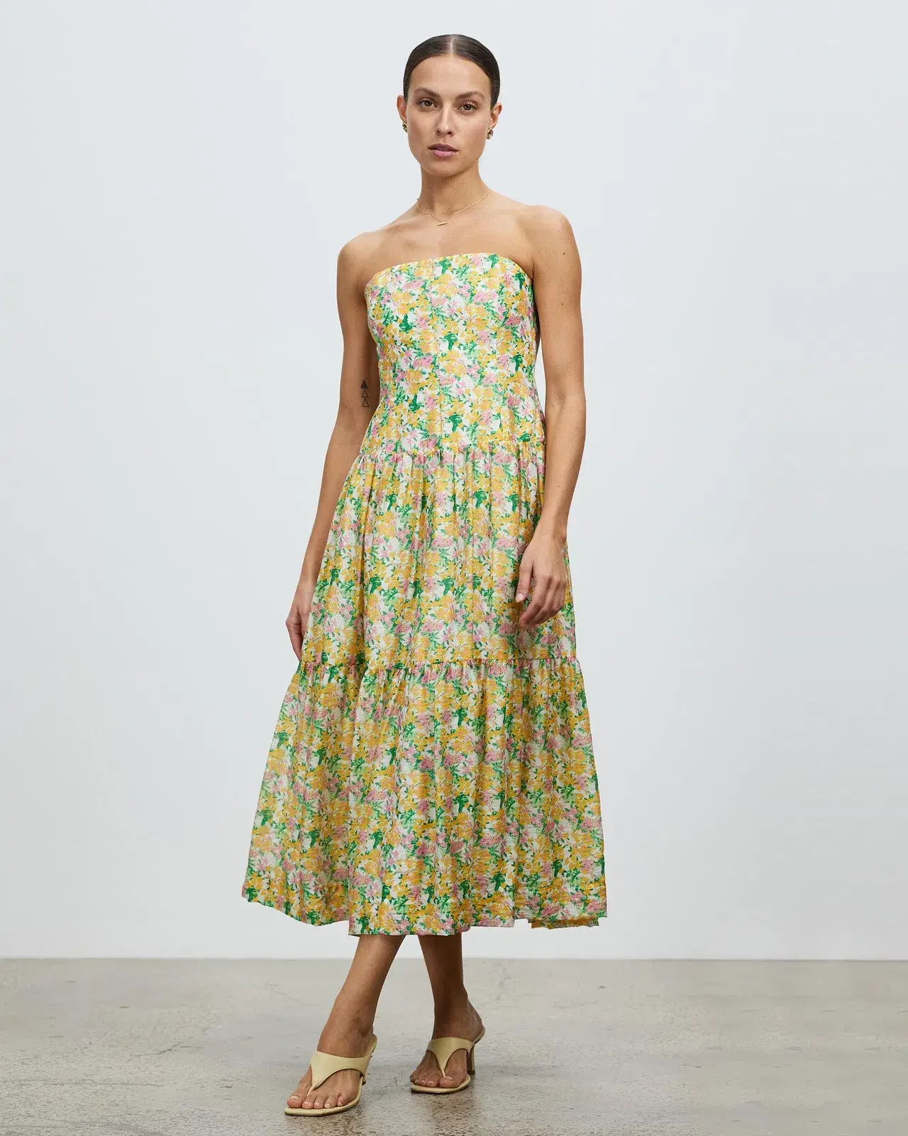 Lover Nora Maxi Dress Floral Size AU 12  - Image 1