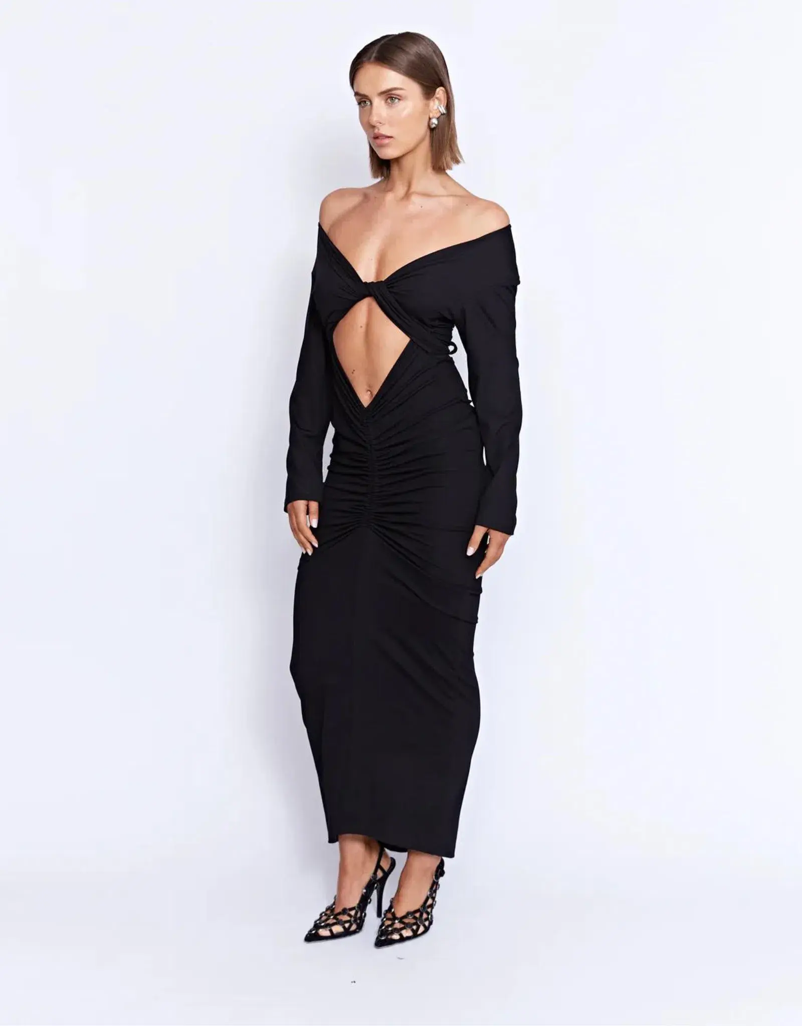 Pfeiffer Fontaine Dress Black Size S / AU 8 - Image 4