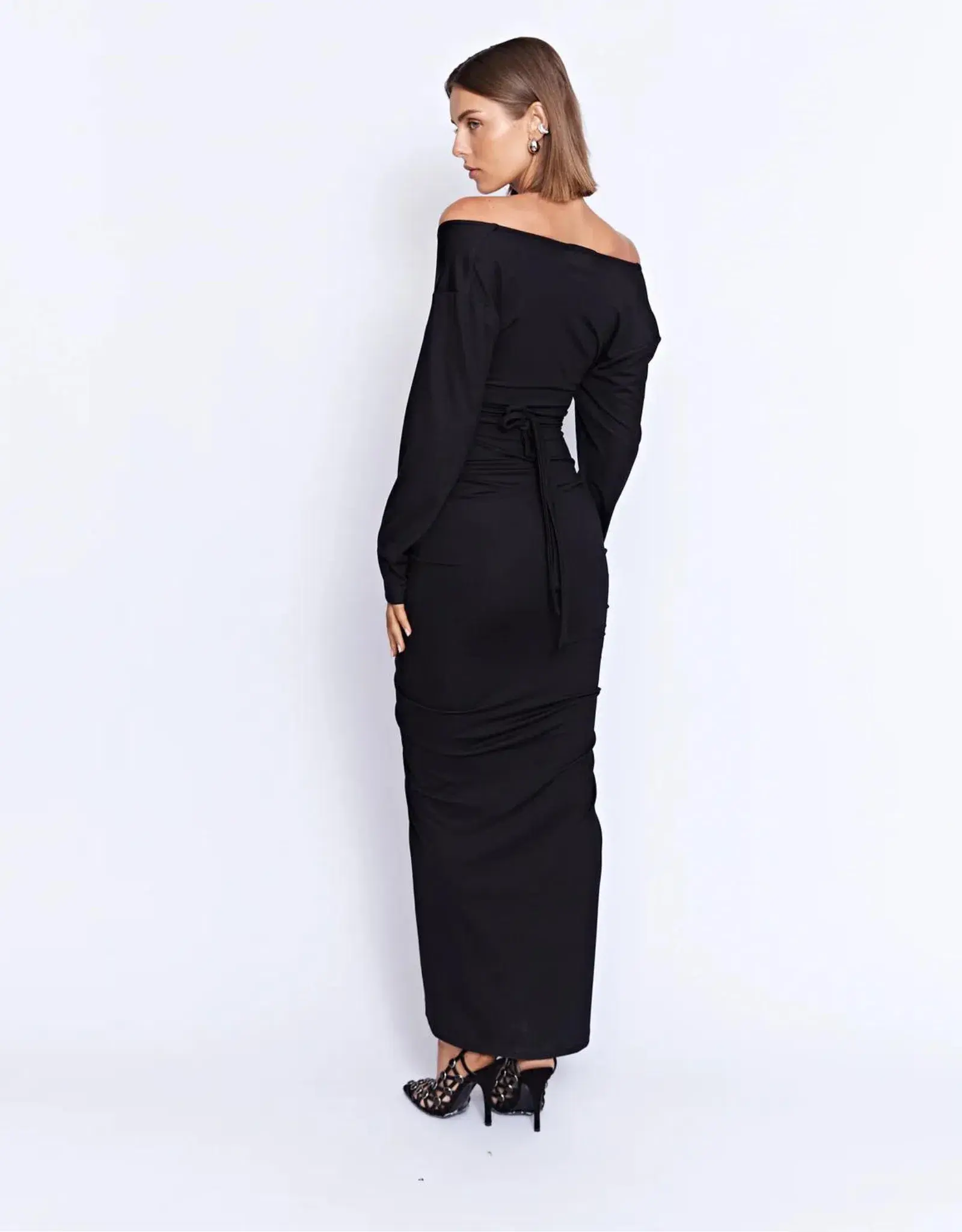 Pfeiffer Fontaine Dress Black Size S / AU 8 - Image 5