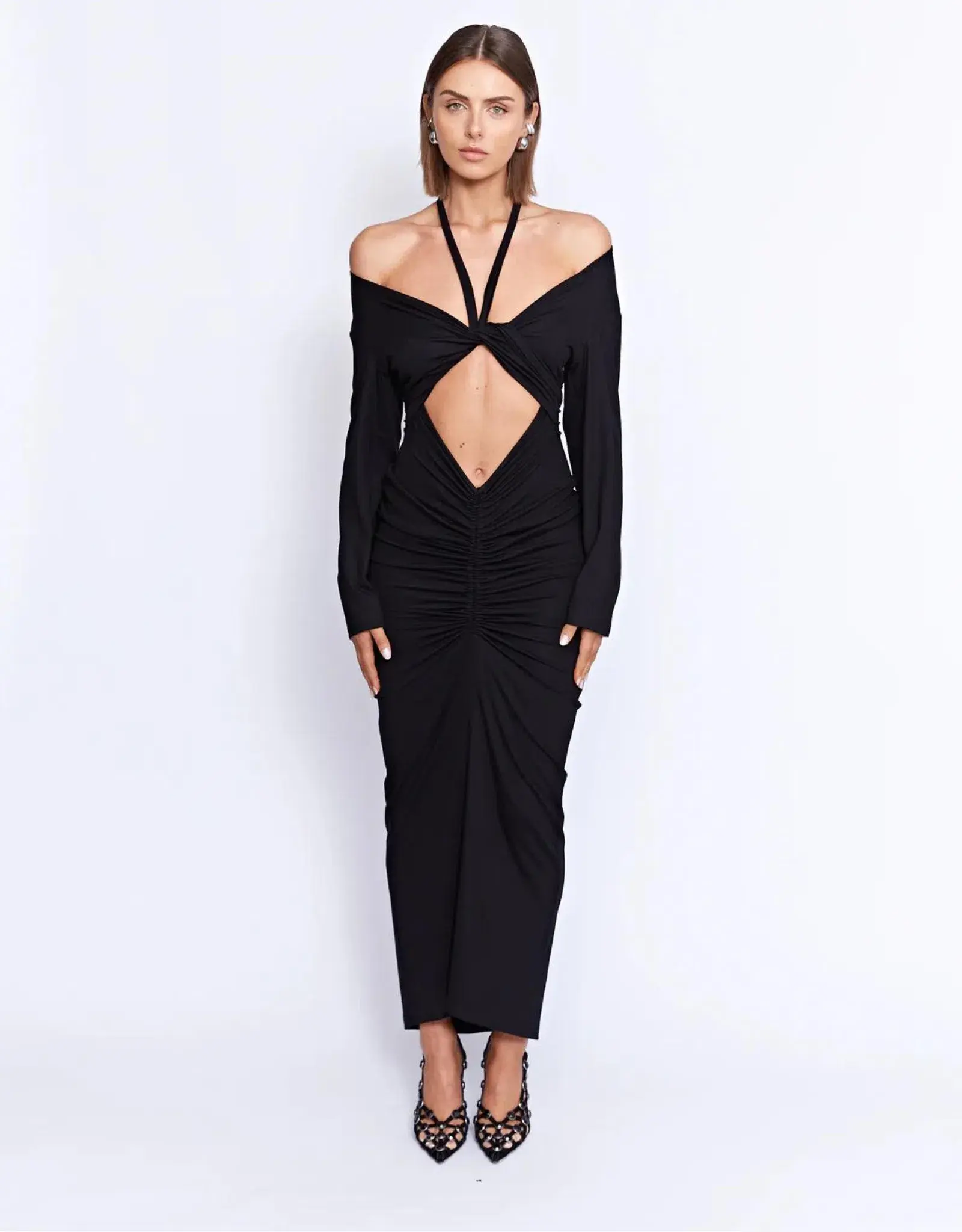 Pfeiffer Fontaine Dress Black Size S / AU 8 - Image 1