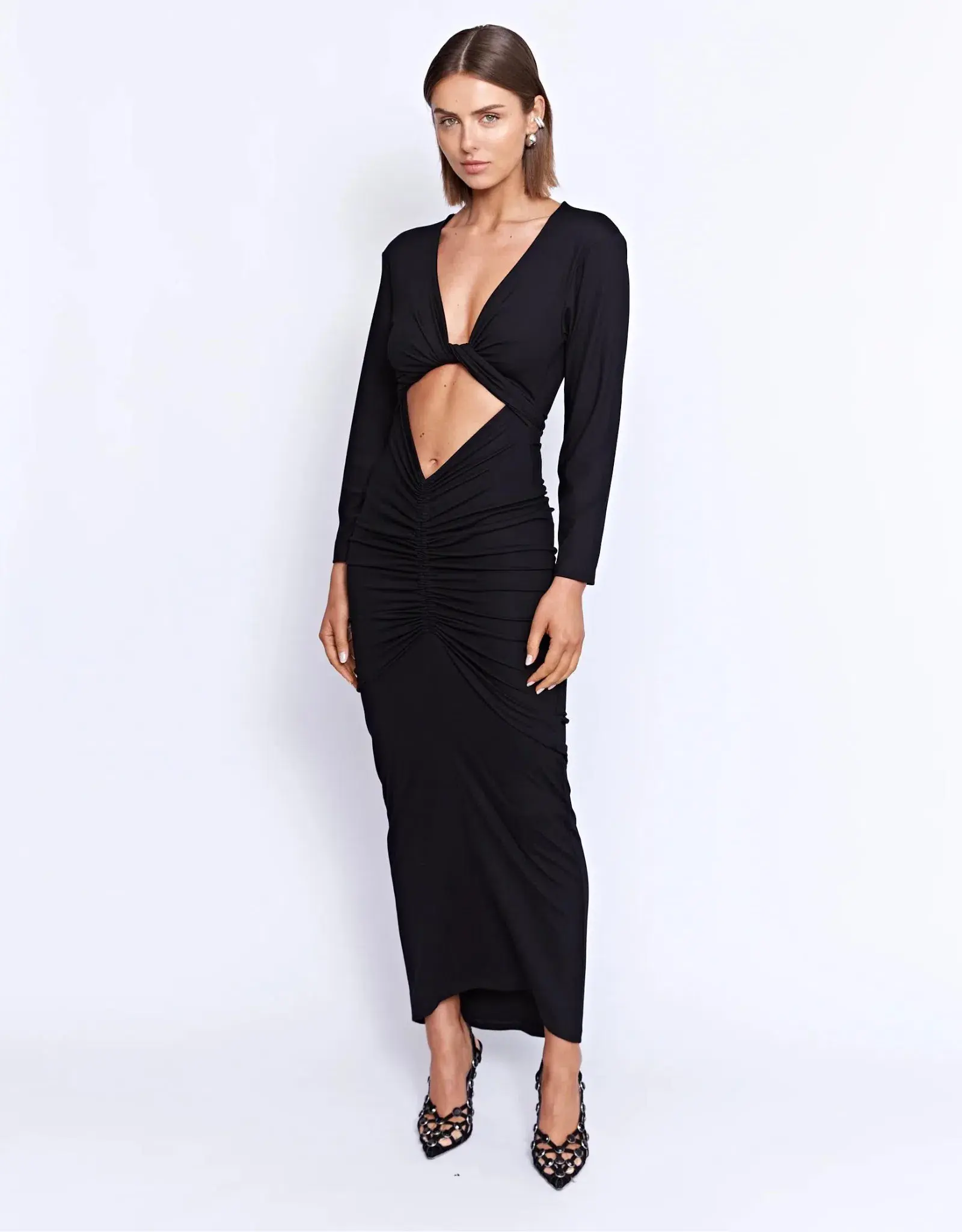 Pfeiffer Fontaine Dress Black Size S / AU 8 - Image 3