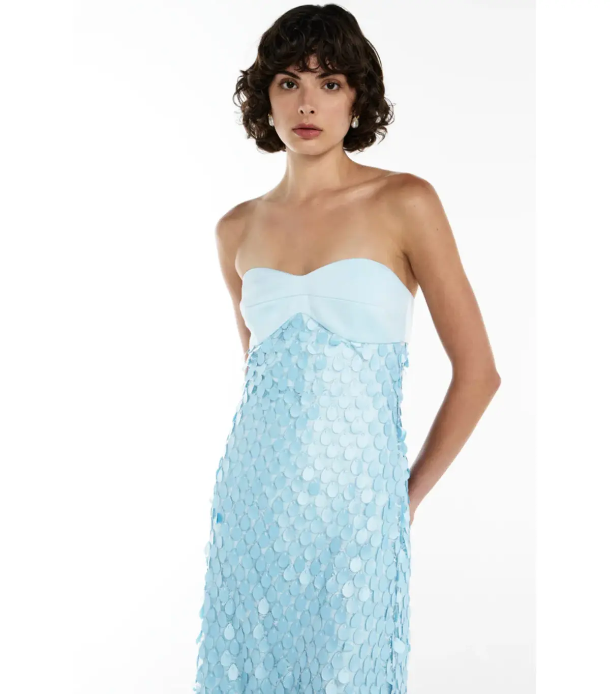Manning Cartell Supreme Extreme Balconette Dress in Aqua Spritz Size AU 10  - Image 2