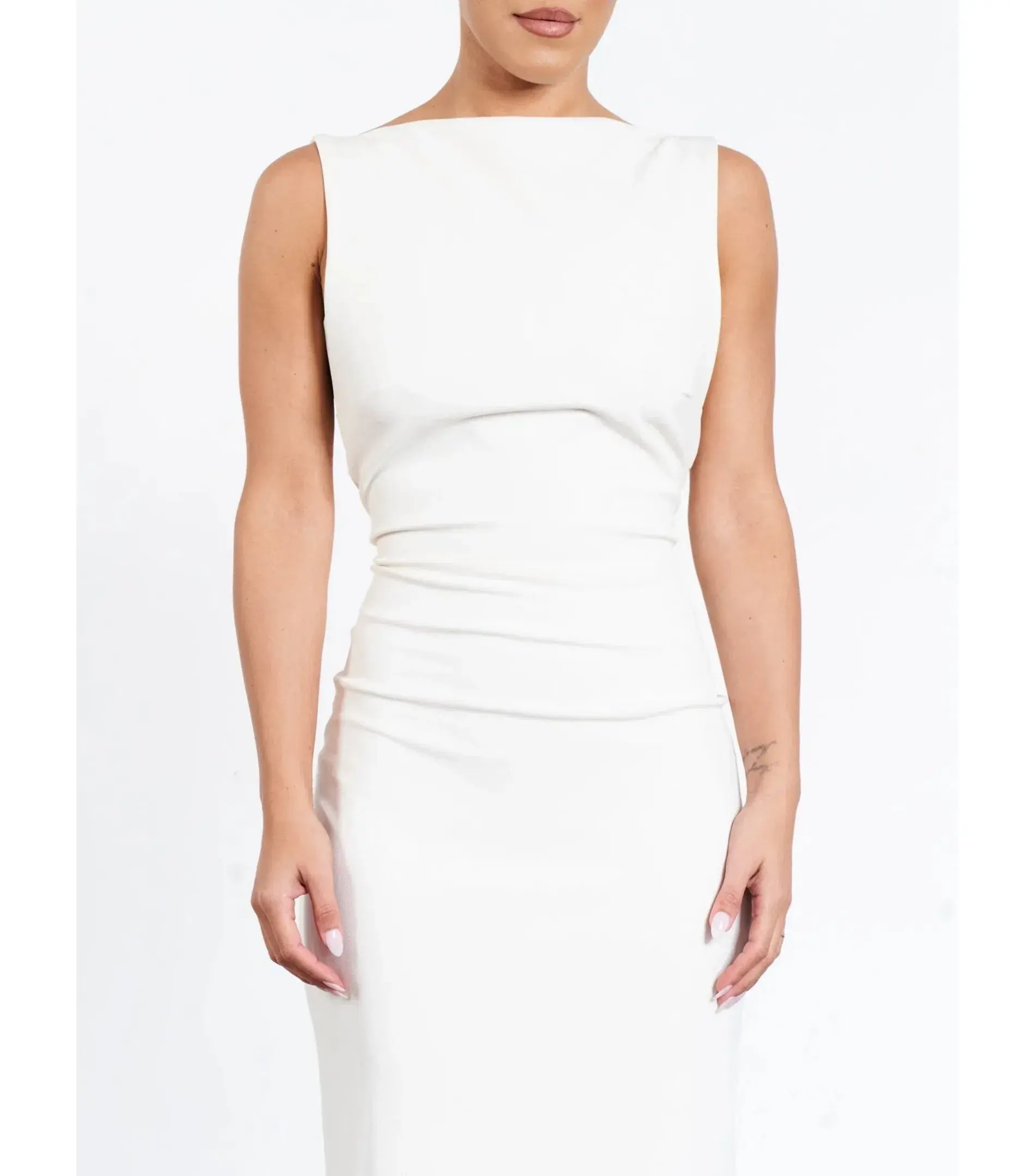 Effie Kats Verona Gown White XS / AU 6 - Image 3