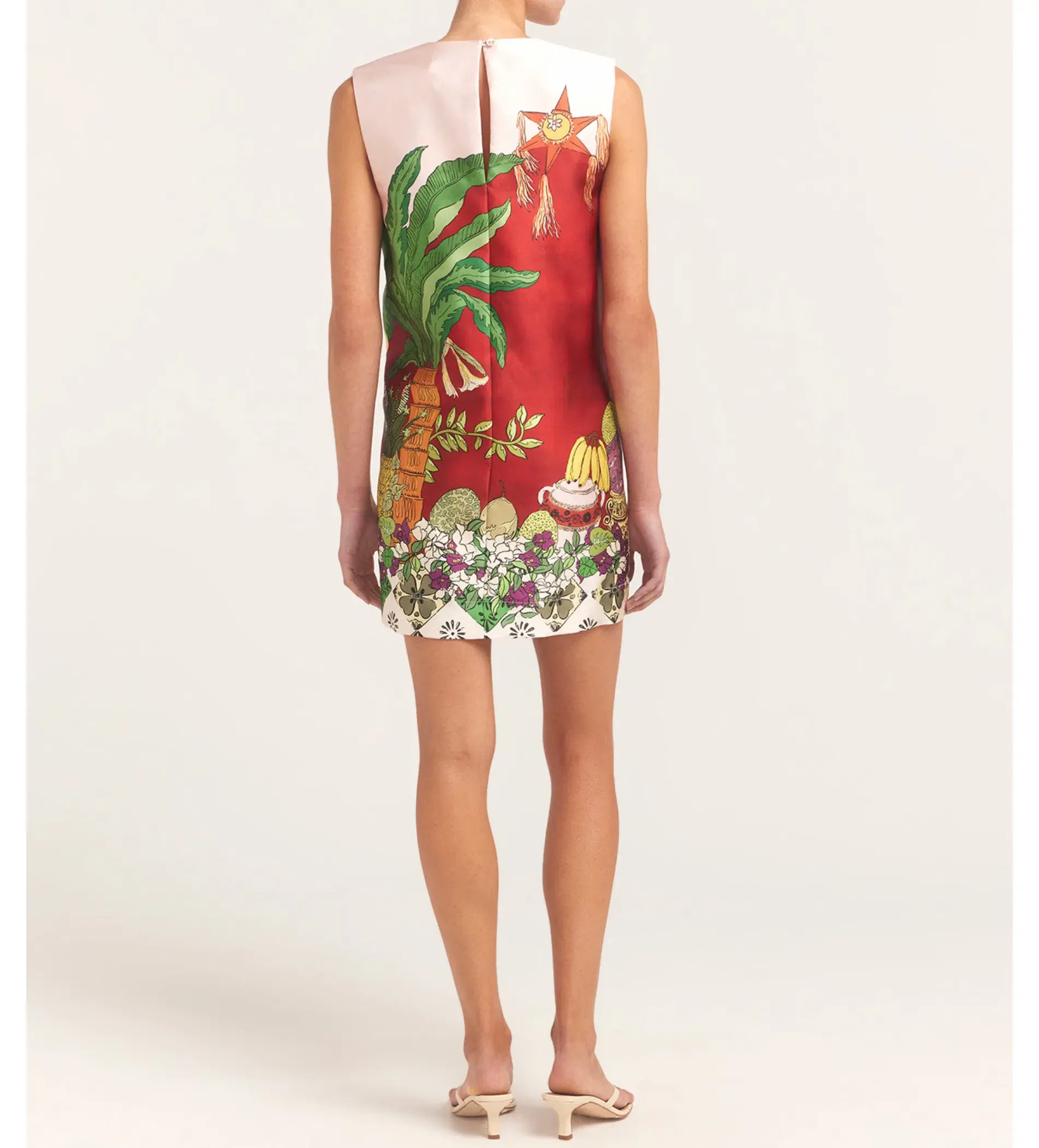 Alemais Tiger Mini Dress Multi Size AU 10  - Image 2