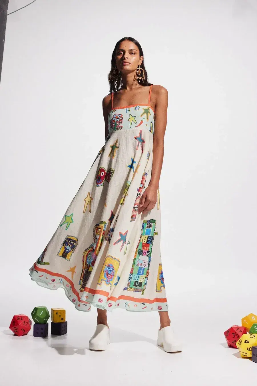 Alemais Players Sundress Multi Size 16 - Image 1