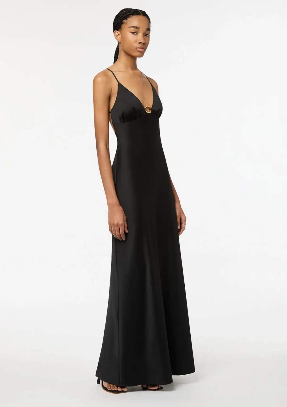 Manning Cartell Liquid Asset Slip Dress Black Size 8 - Image 1