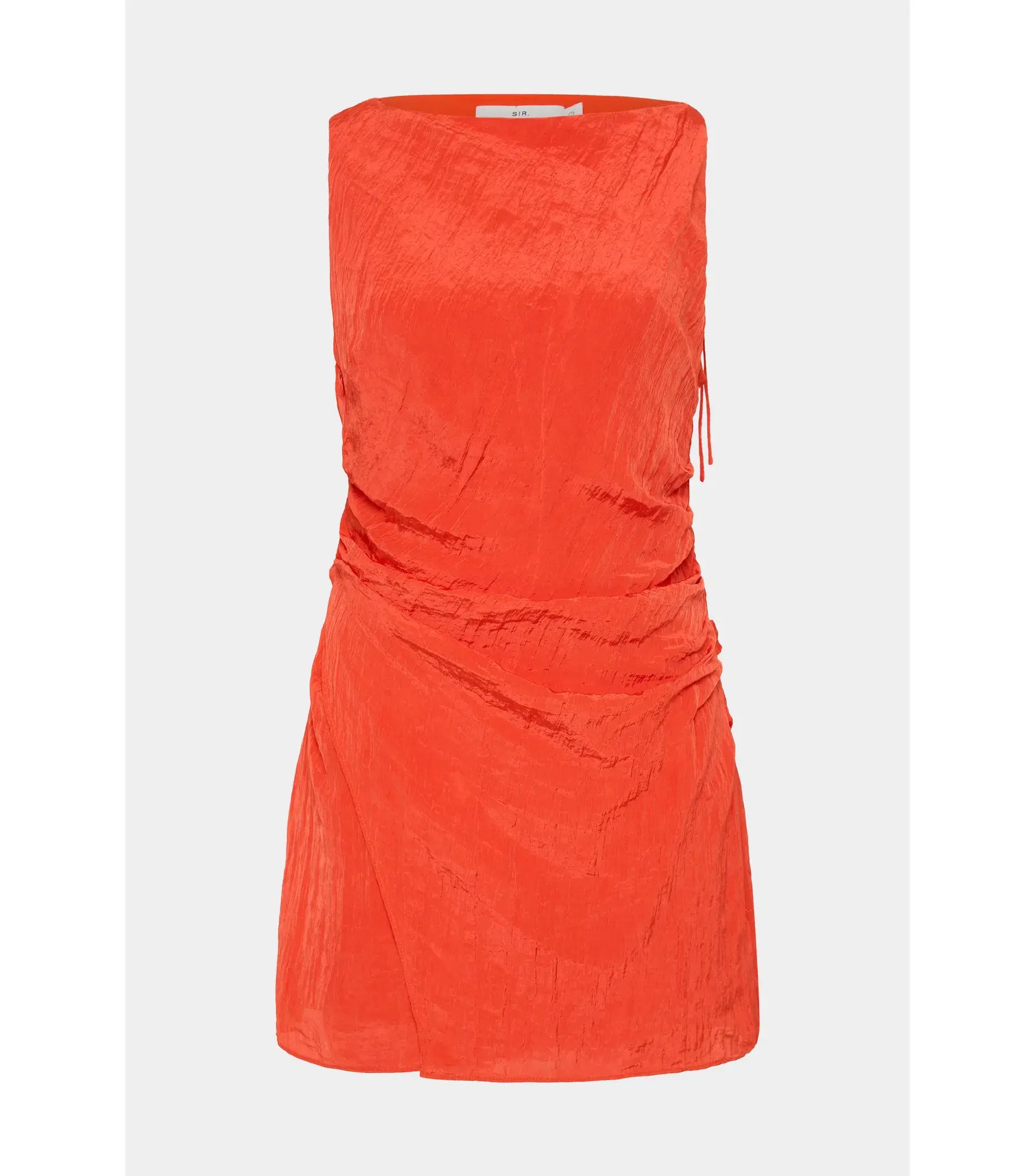Sir the Label Ligeria Mini Dress in Tangerine Red Size 2 / AU 10 - Image 6