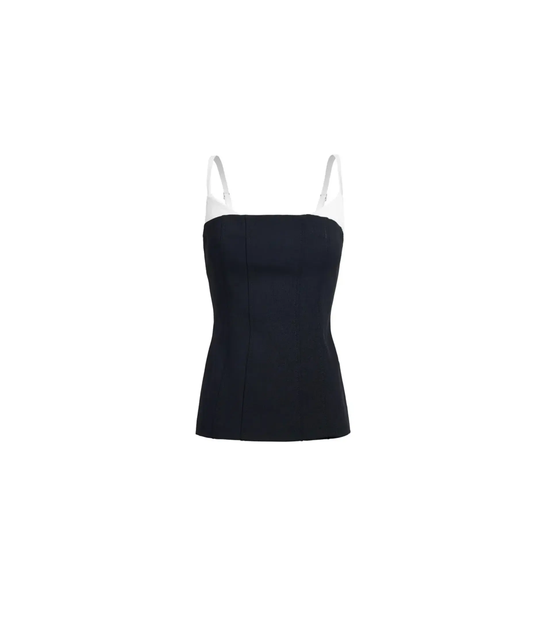 Kookai Ariel Contrast Top Black Size 38 / AU 10 - Image 4
