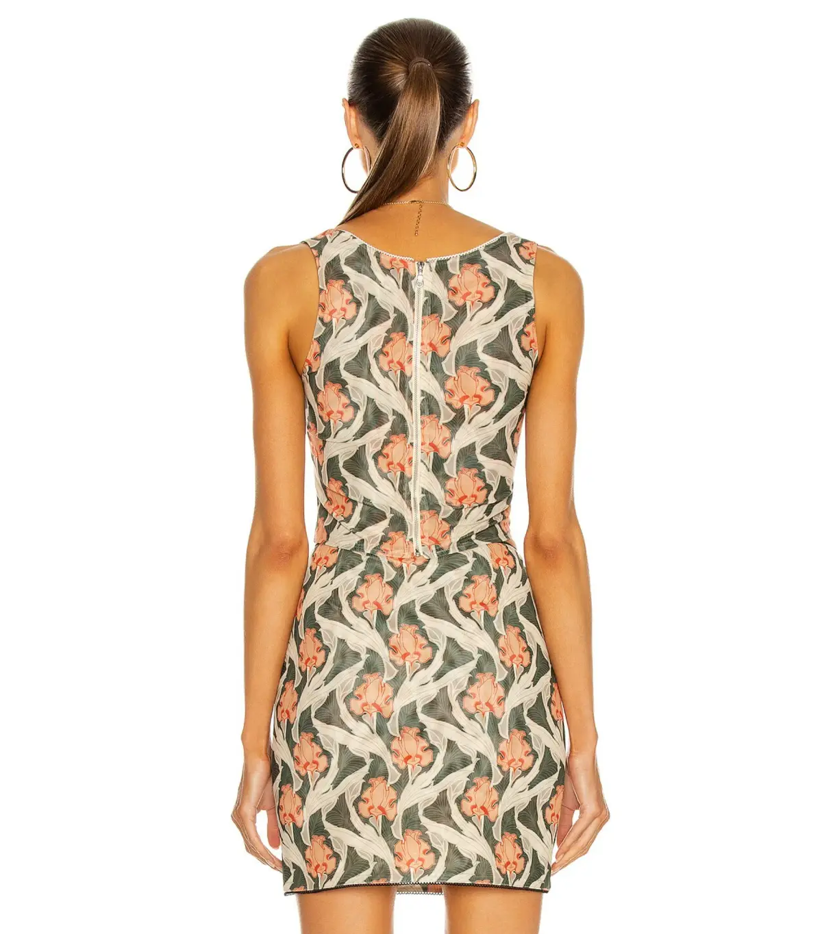 Miaou Campbell Corset and Mini Moni Skirt Art Nouveau Print Size S / AU 8 - Image 3