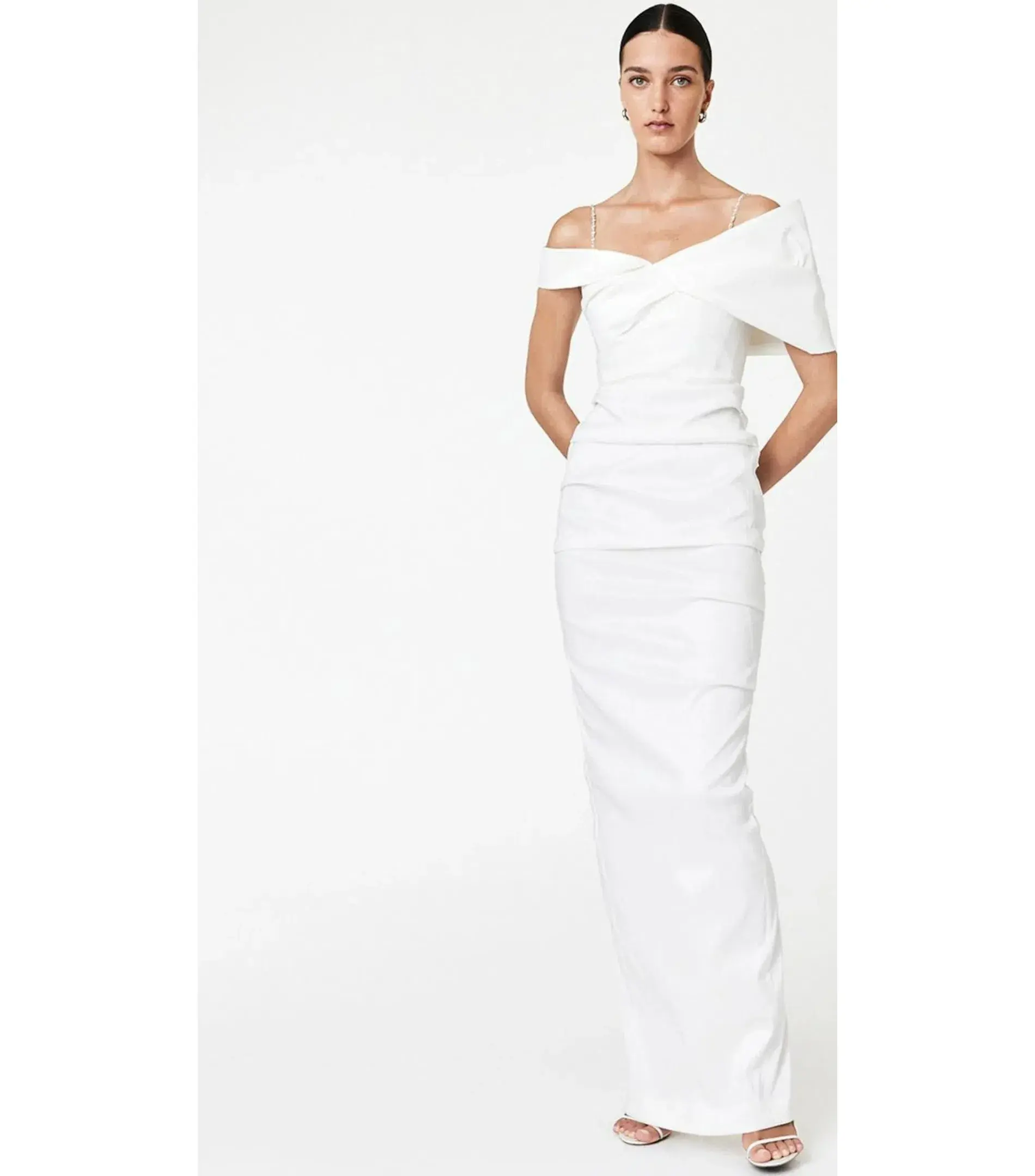 Rachel Gilbert Dahli Gown Ivory Size 1 / AU 8 - Image 1