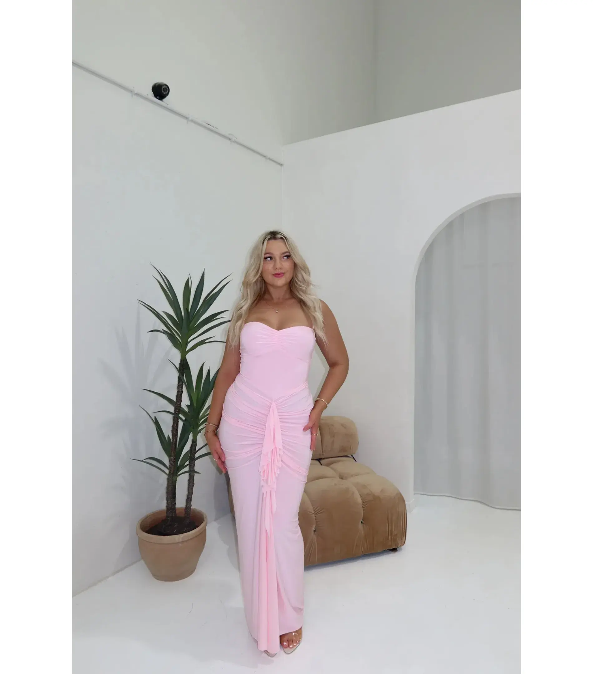 Natalie Rolt Shontae Gown Blossom Pink Size 1 / AU 8 - Image 1