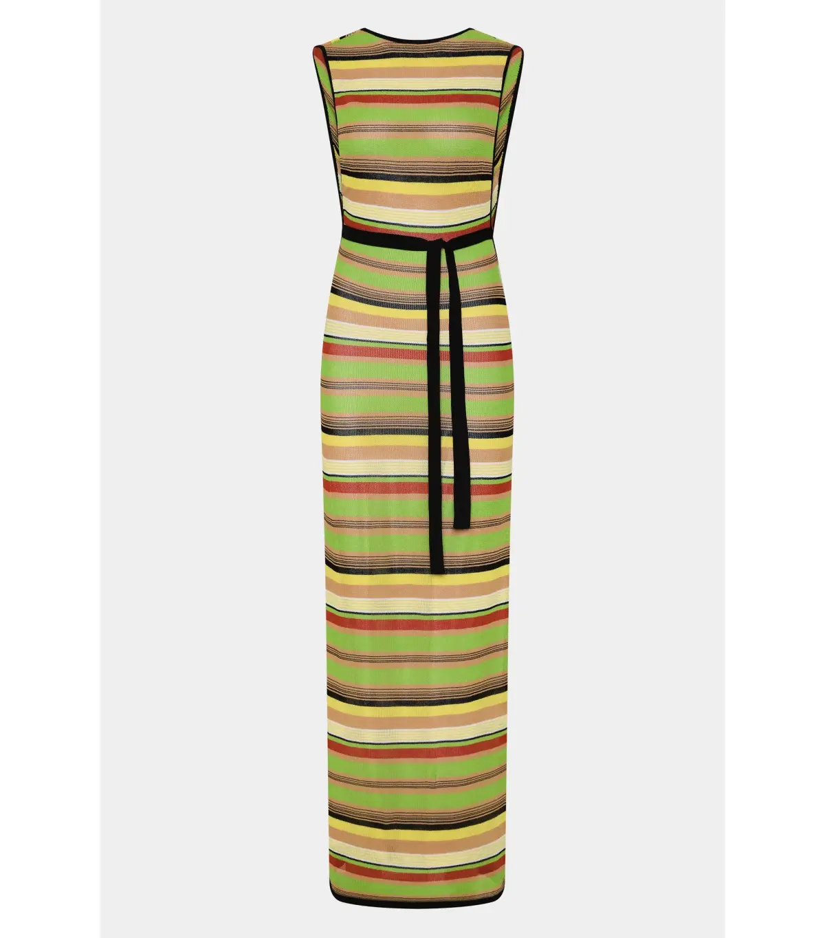 Sir the Label Coastline Tie Dress in Palm Stripe Size AU 8 - Image 7