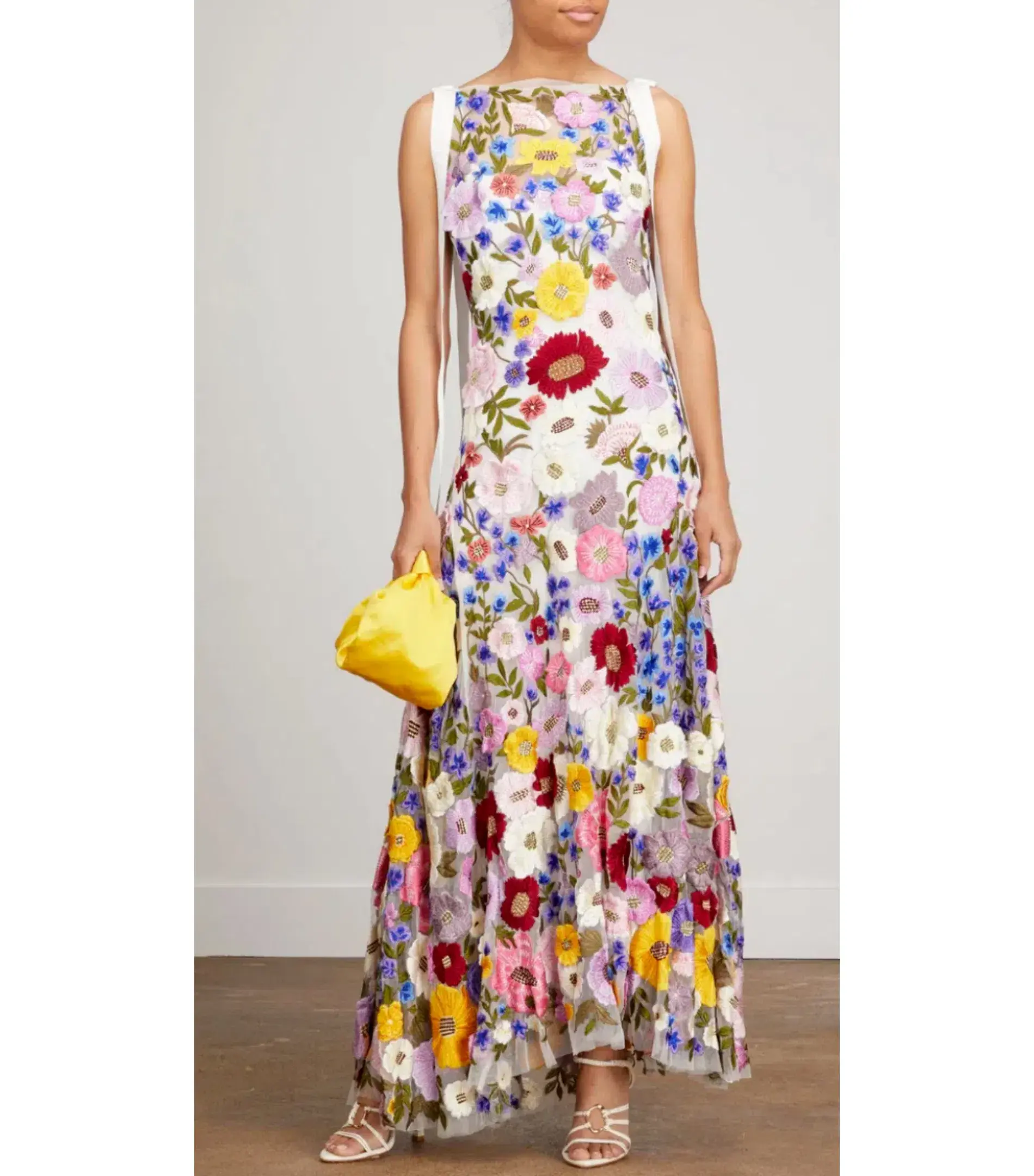 Rachel Gilbert Nya Gown Floral Size AU 8 - Image 1