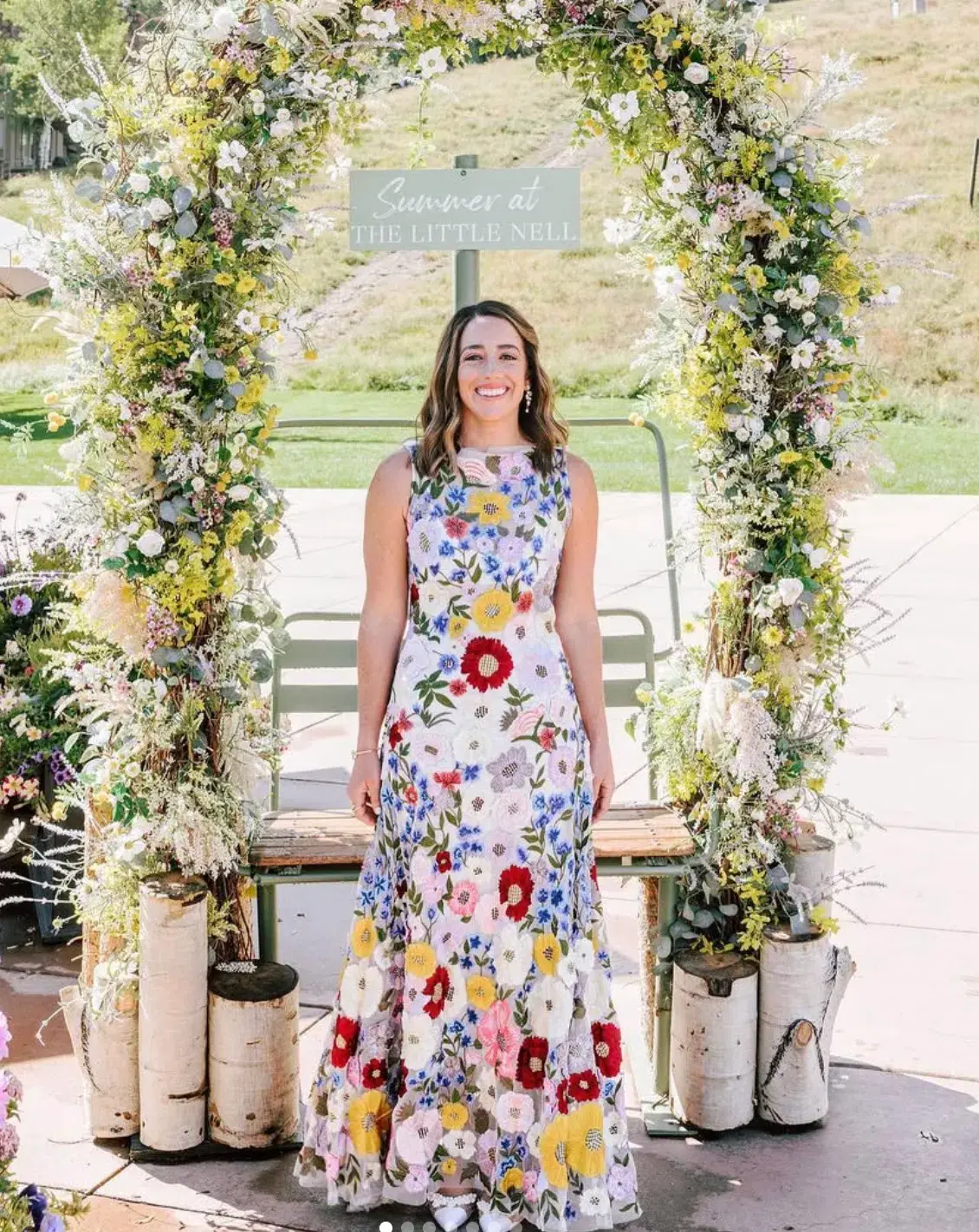 Rachel Gilbert Nya Gown Floral Size AU 8 - Image 3