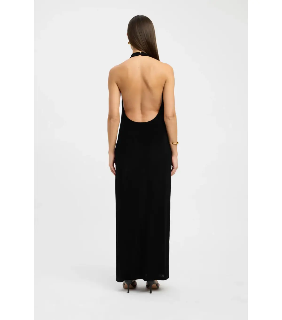 Kookai Erica Halter Dress in Black Size 38 / AU 10 - Image 3