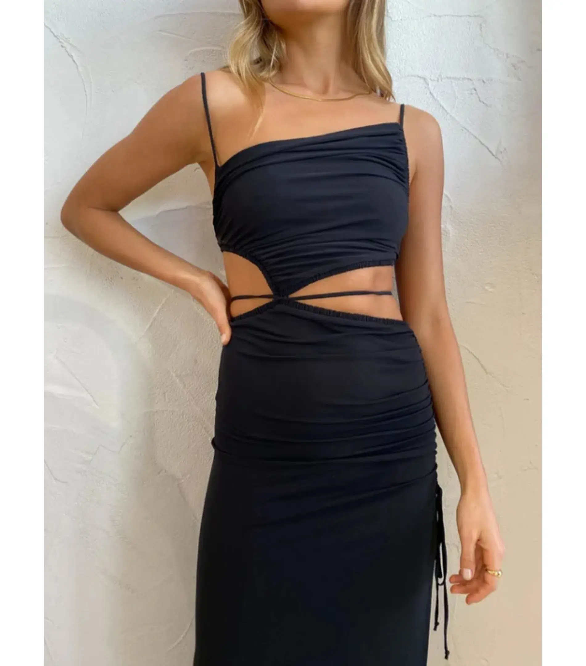 Bec & Bridge Dilkon Maxi Dress Black Size AU 10 - Image 3