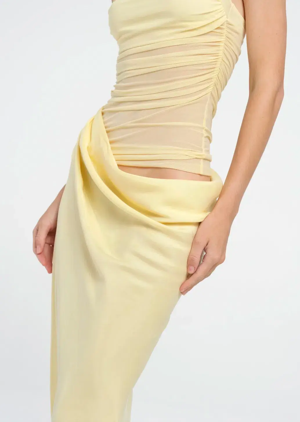 BENNI Gina Dress Yellow Size 8 / AU 8  - Image 4