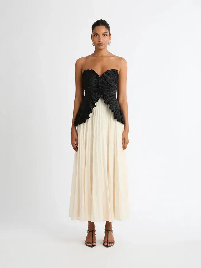 Sheike Soraya Dress Black/Cream  Size 12  - Image 2