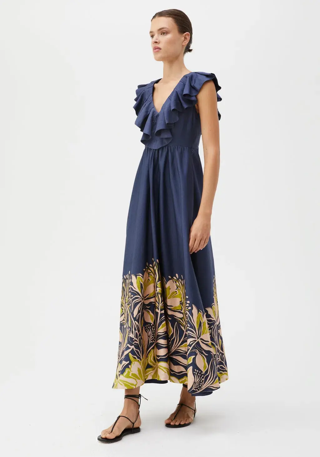 Morrison Valencia Maxi Dress Print Size 0/ AU 6 - Image 3