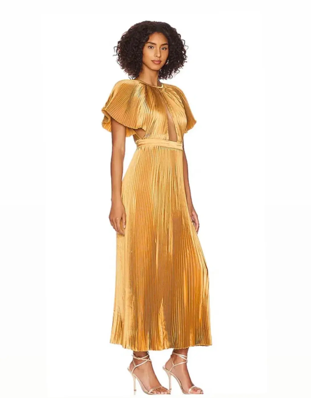 L’Idée Theatre Gown Marigold Size 10 - Image 1