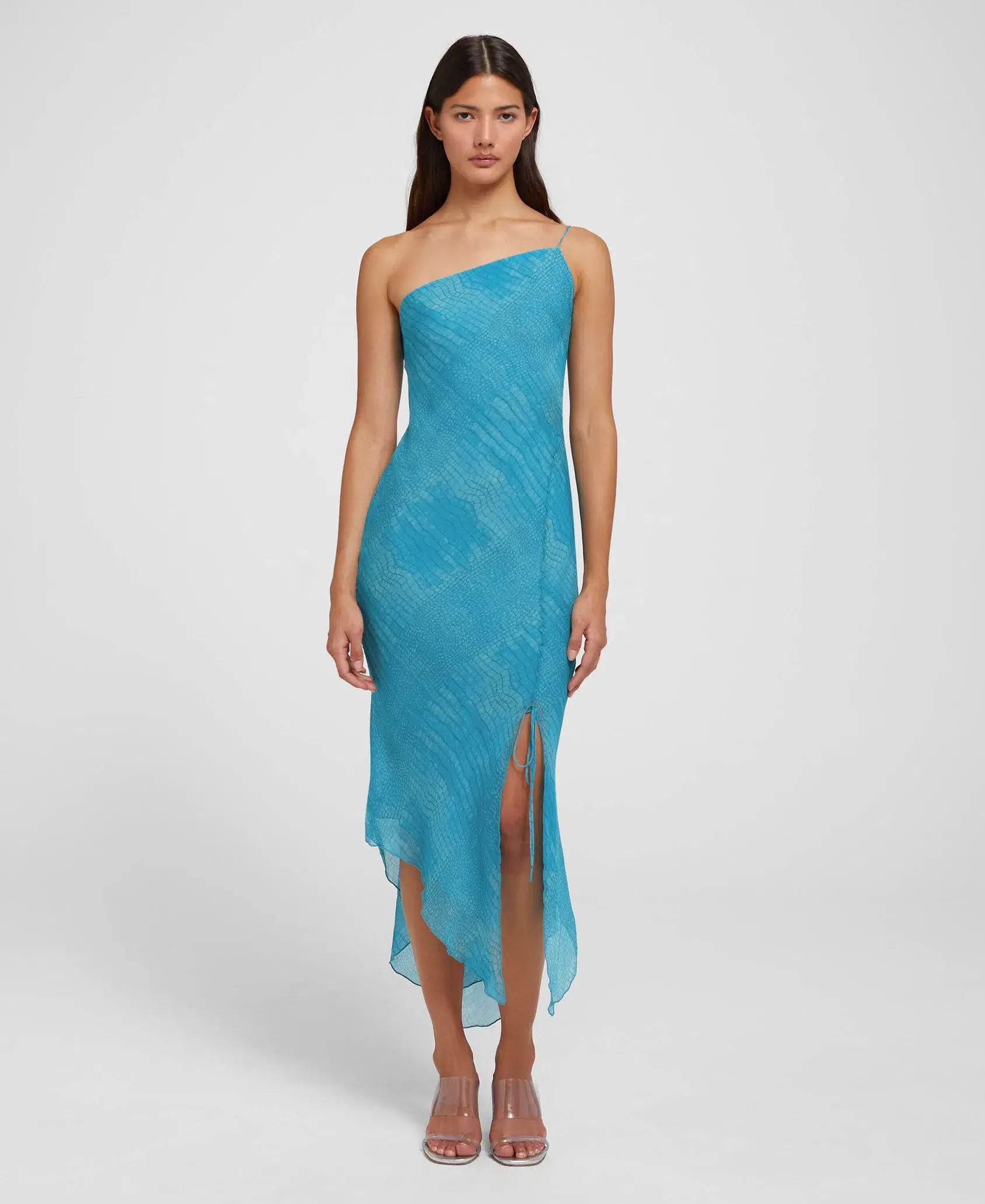Rat & Boa Alberta Midi Dress Blue Size 8 - Image 1