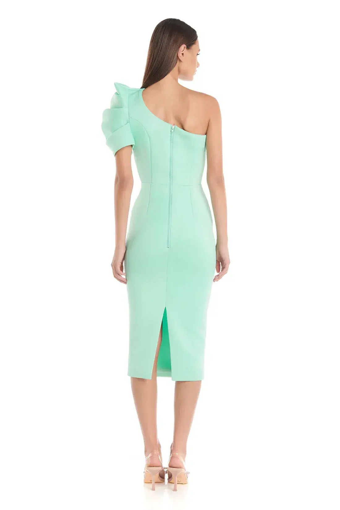 Eliya The Label Suzie Midi Dress Mint Green Size 10 - Image 3