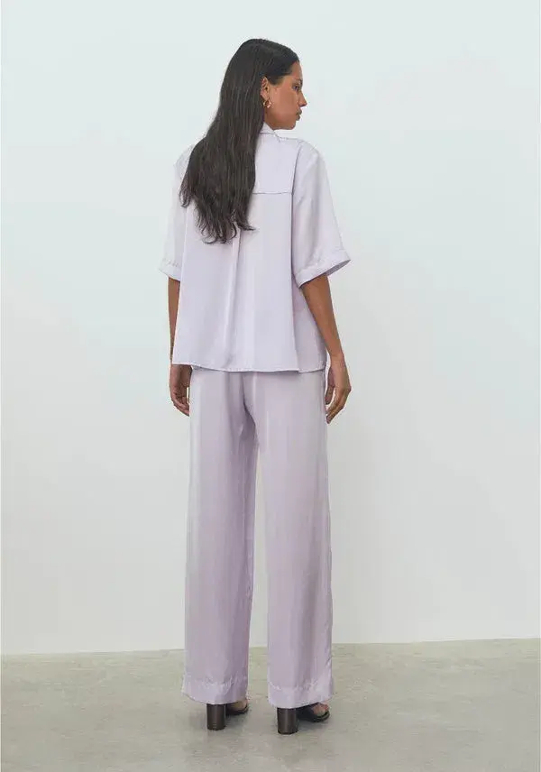  Viktoria and Woods Odyssey Shirt & Pilot Pants Set in Lavender Size 2 (AU 10) - Image 2
