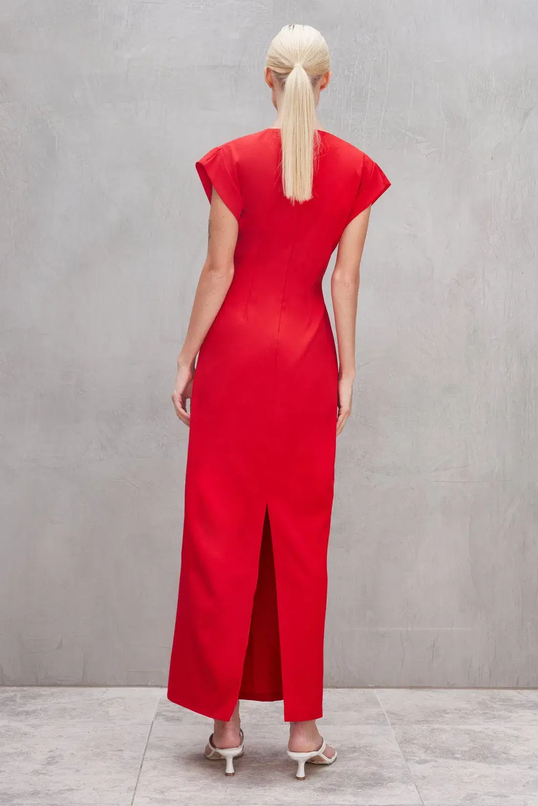 Sofia Irina Renee Maxi Dress Red Size 8  - Image 3