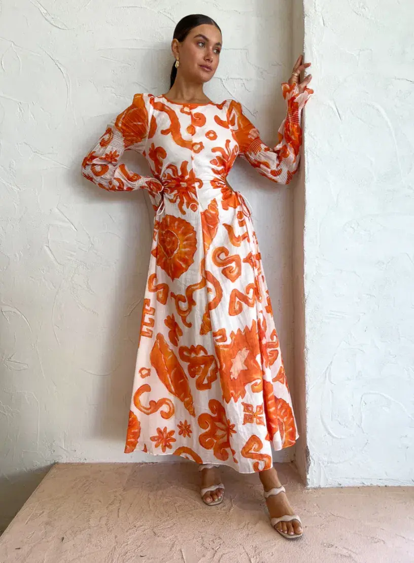 Kate Ford Elis Cut Out Gown Multi Size 4 / AU 14 - Image 4