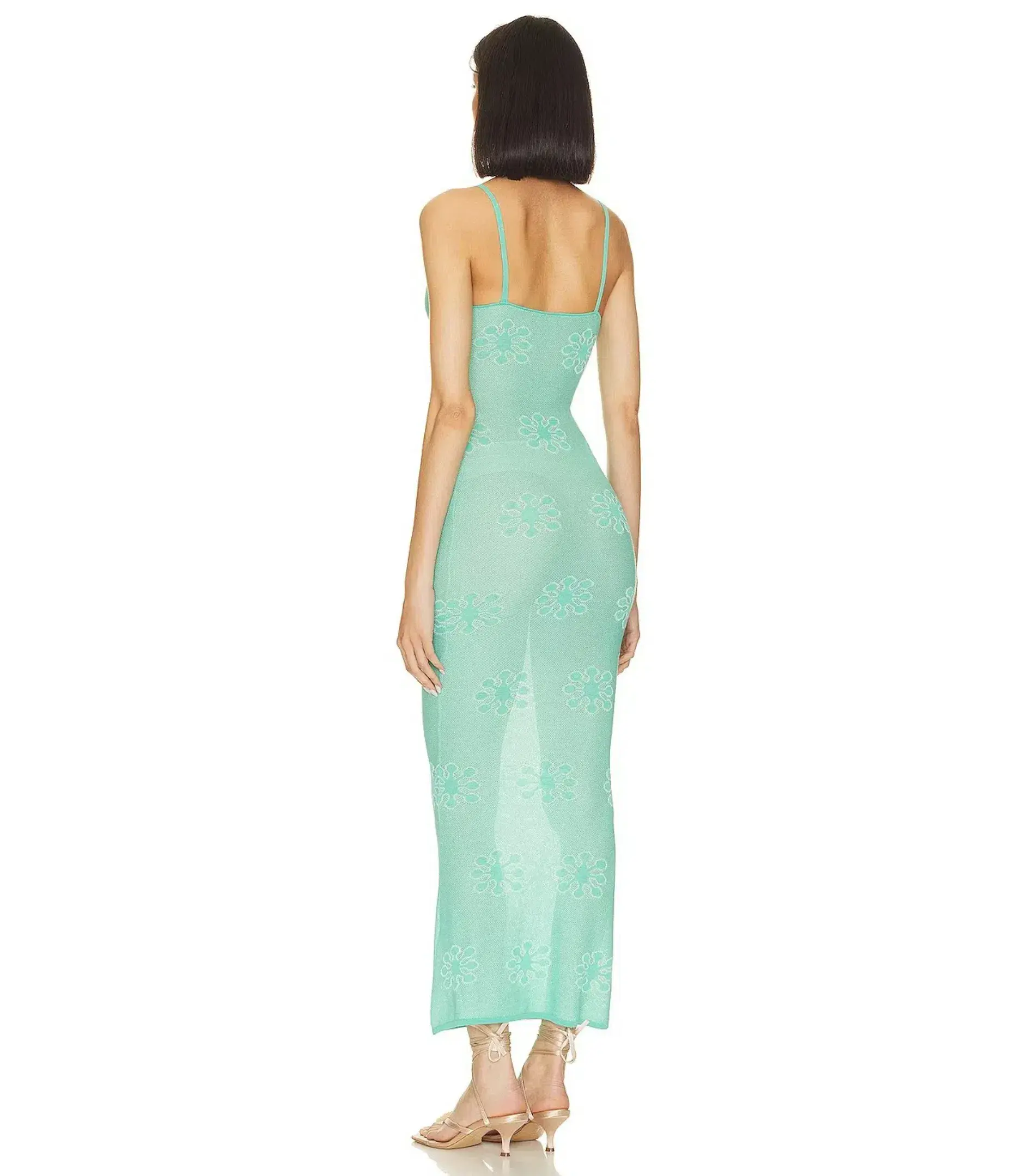 Asta Resort Delilah Dress in Aquamarine Size AU 8 - Image 2