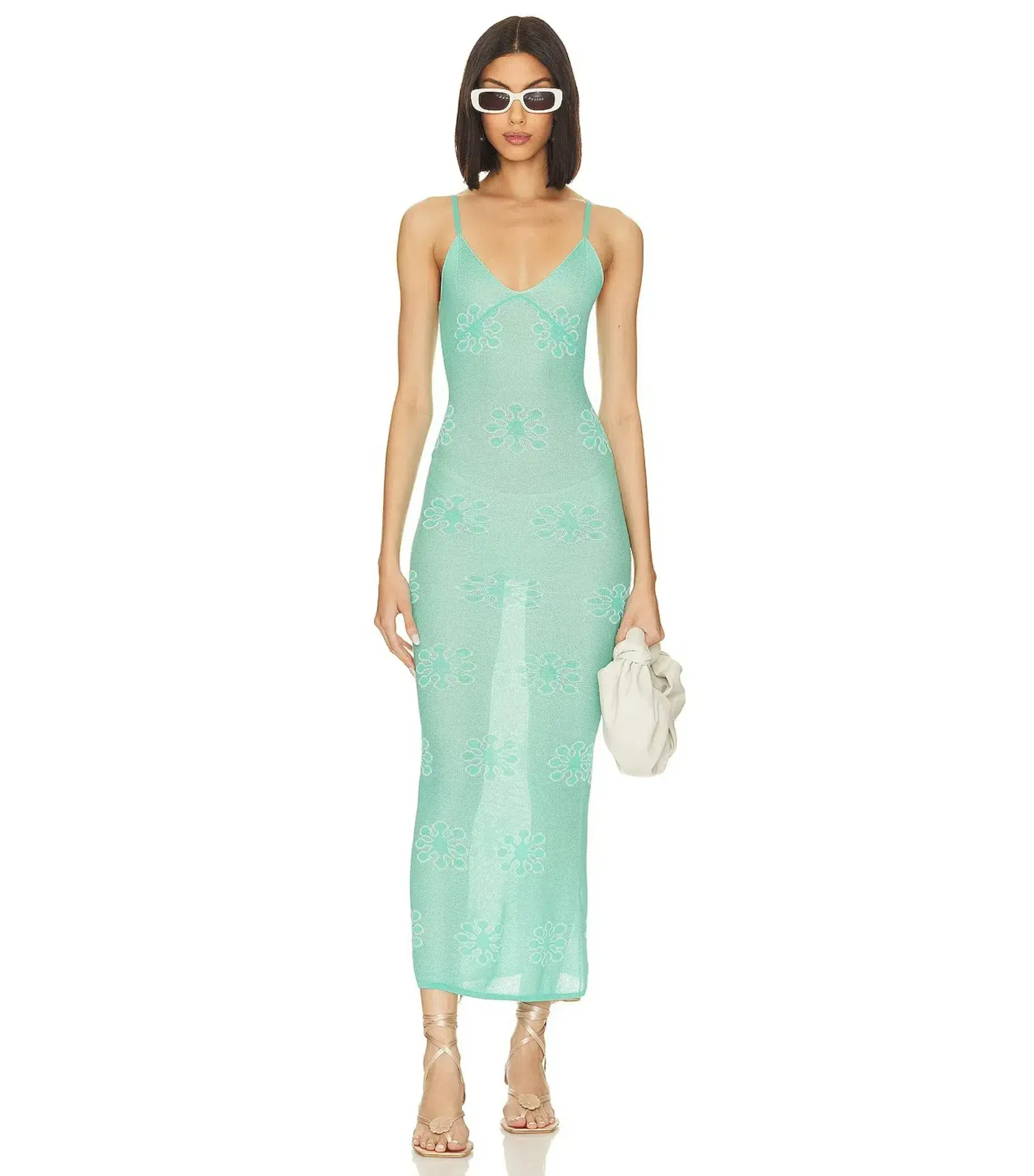 Asta Resort Delilah Dress in Aquamarine Size AU 8 - Image 1