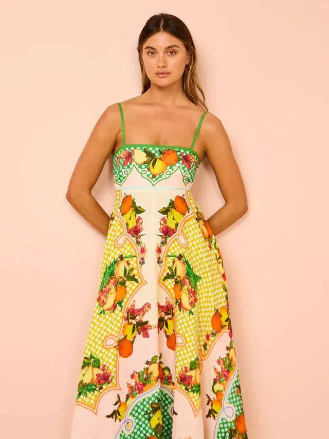 Alemais Lemonis Sundress Multi Size AU 6 - Image 3