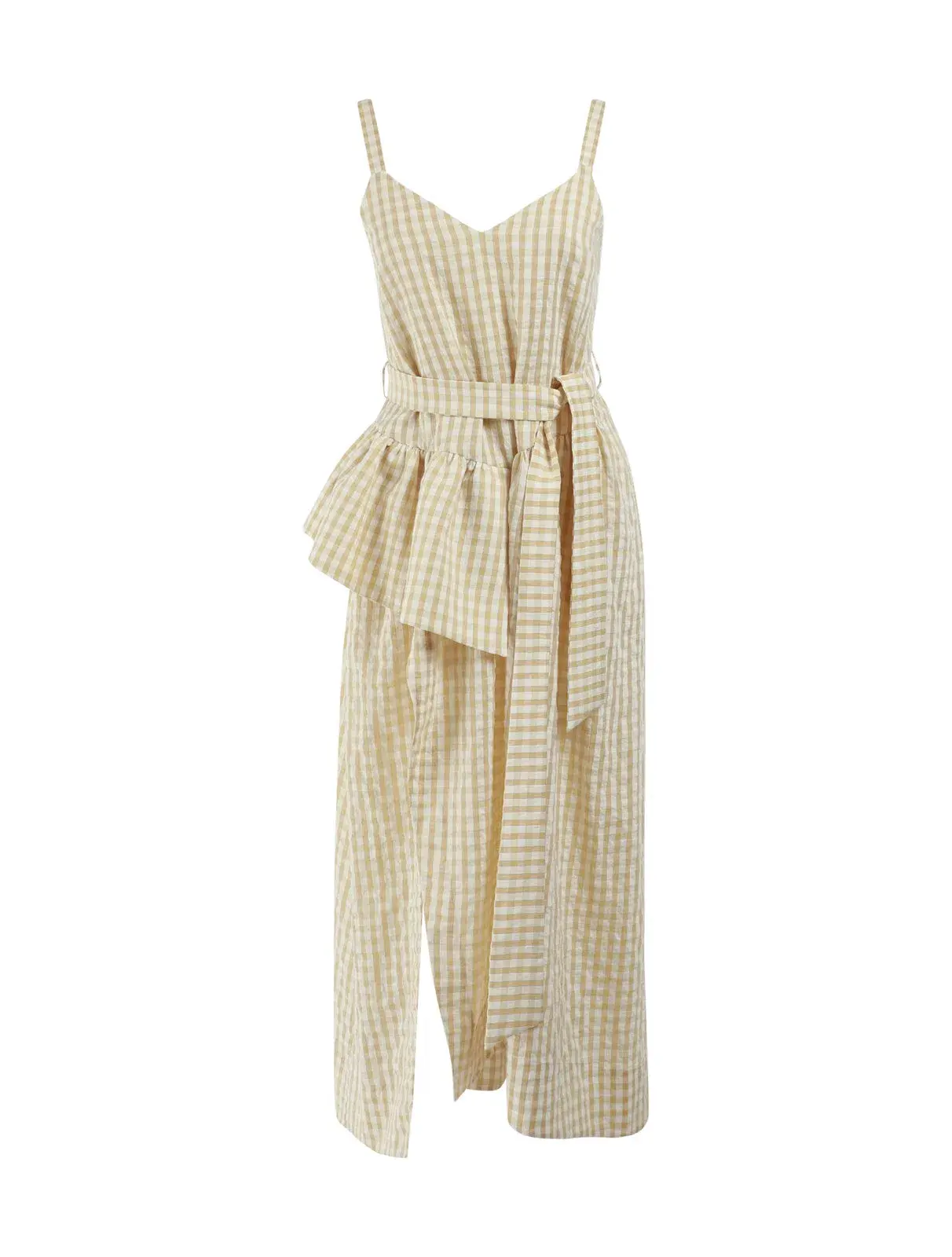 Sarah Jane Clark Bobo Dress Marigold Gingham Size 6 - Image 6