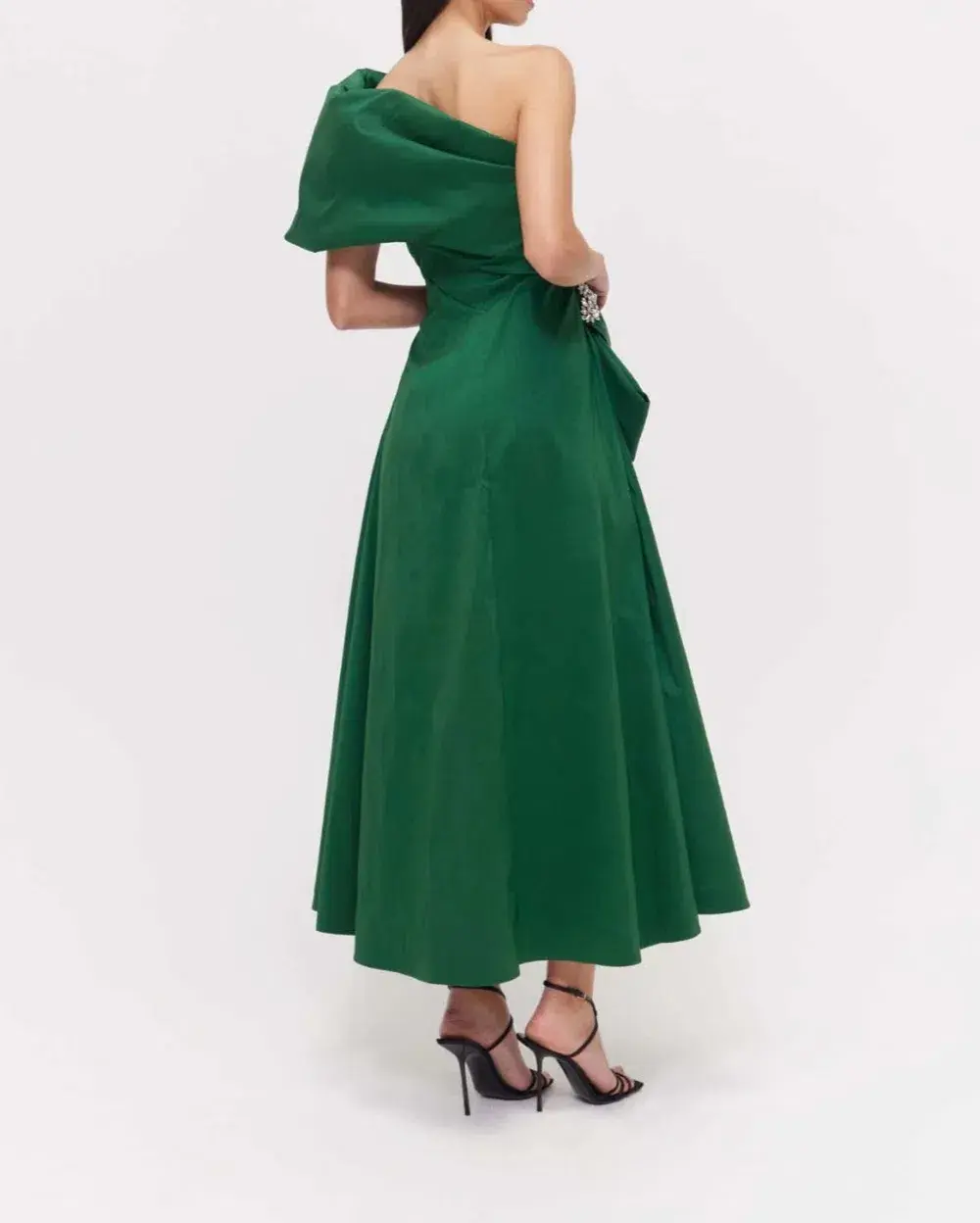 Rachel Gilbert Archer Dress in Green Size 10/M - Image 3