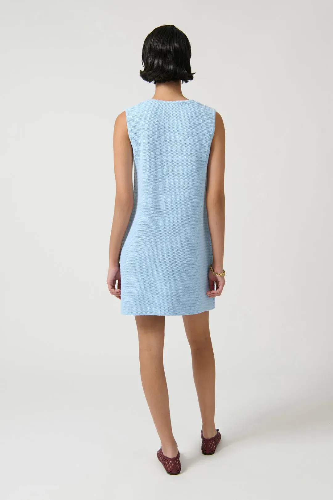 Onte Helena Mini Dress Blue Size S / AU 8 for rent on The Volte - main image