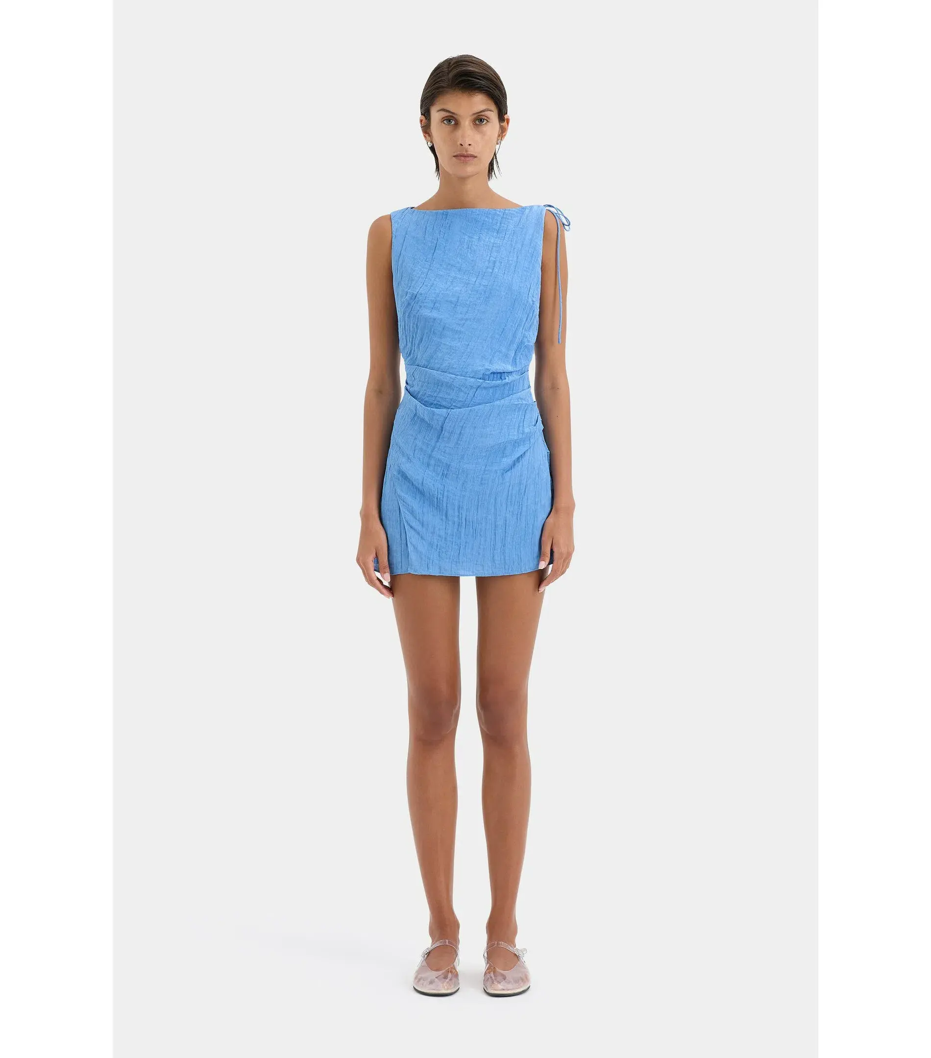 Sir The Label Ligera Mini Dress In Cornflower Size 3 / AU 12 - Image 1