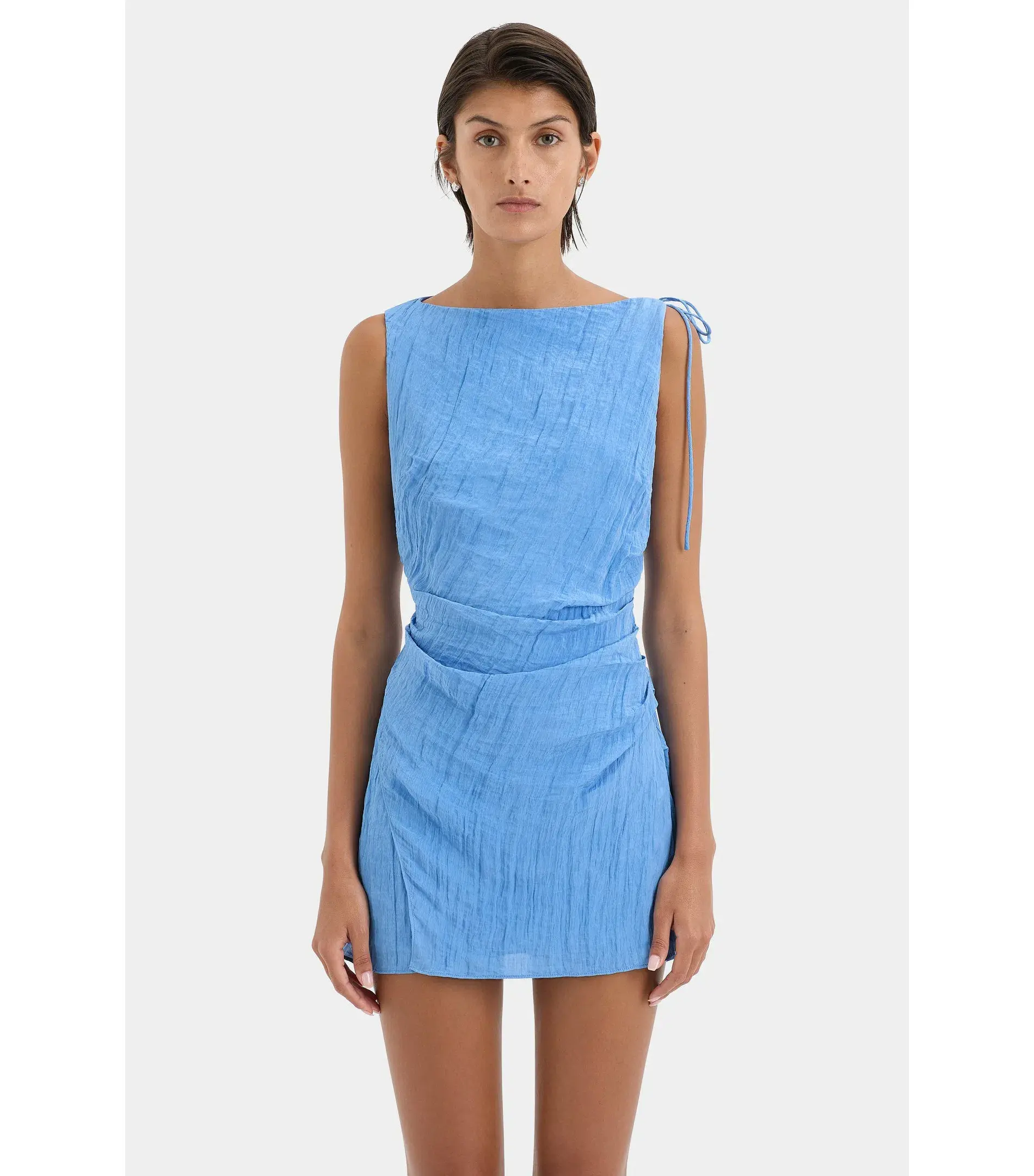Sir The Label Ligera Mini Dress In Cornflower Size 3 / AU 12 - Image 2