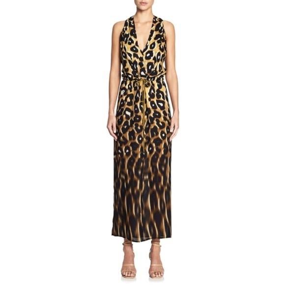 Manning Cartell Born Free Animal Print Maxi Dress Size 10 - Image 2