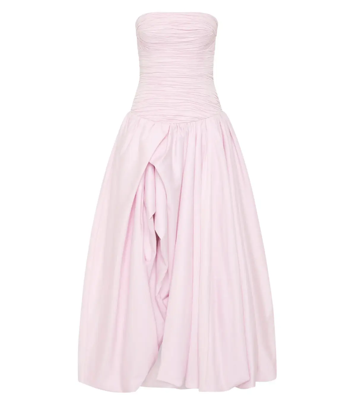 Aje Violette Bubble Hem Maxi Dress Pastel Pink Size AU 6 - Image 3