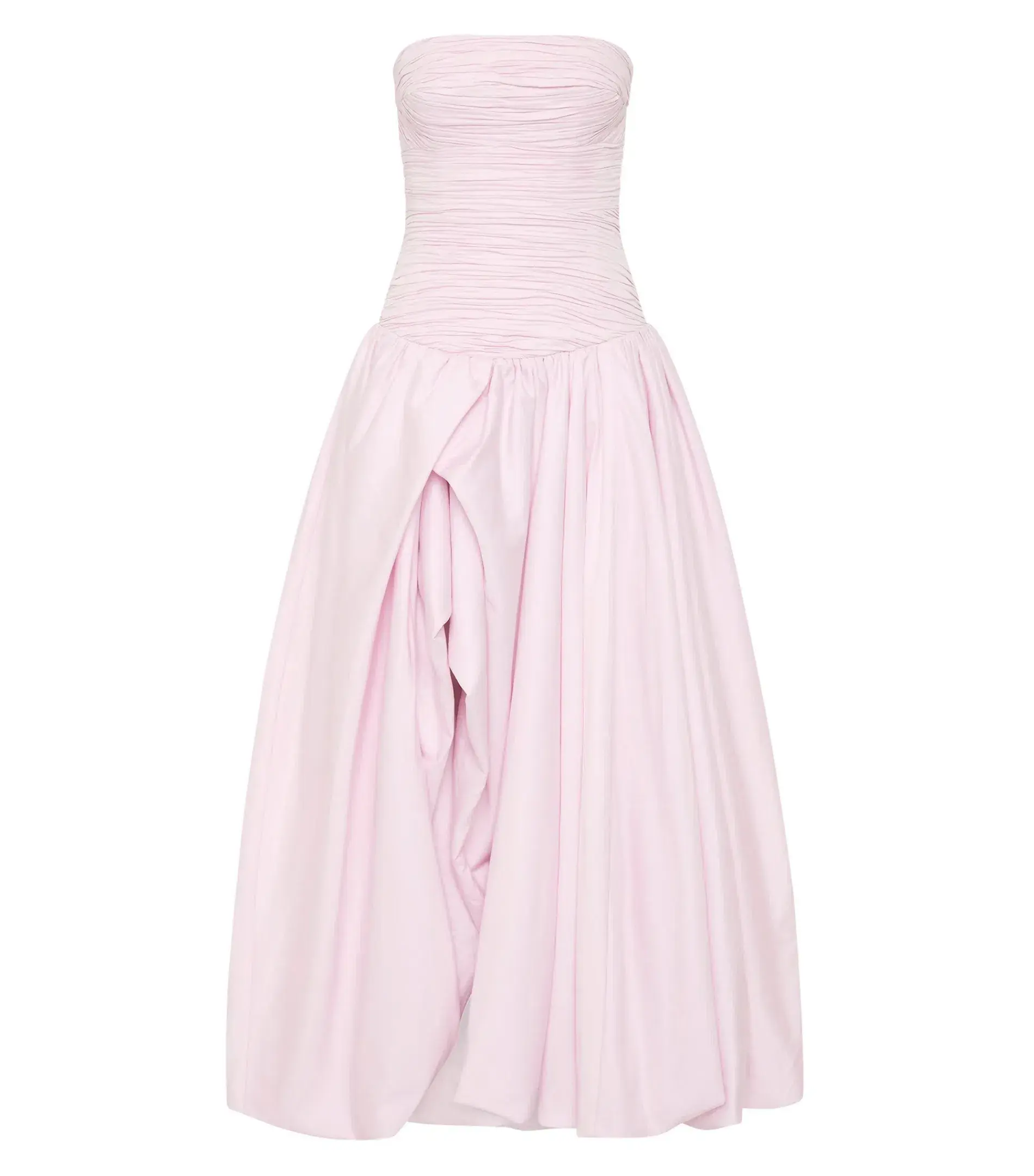 Aje Violette Bubble Hem Maxi Dress Pastel Pink Size AU 6 - Image 3