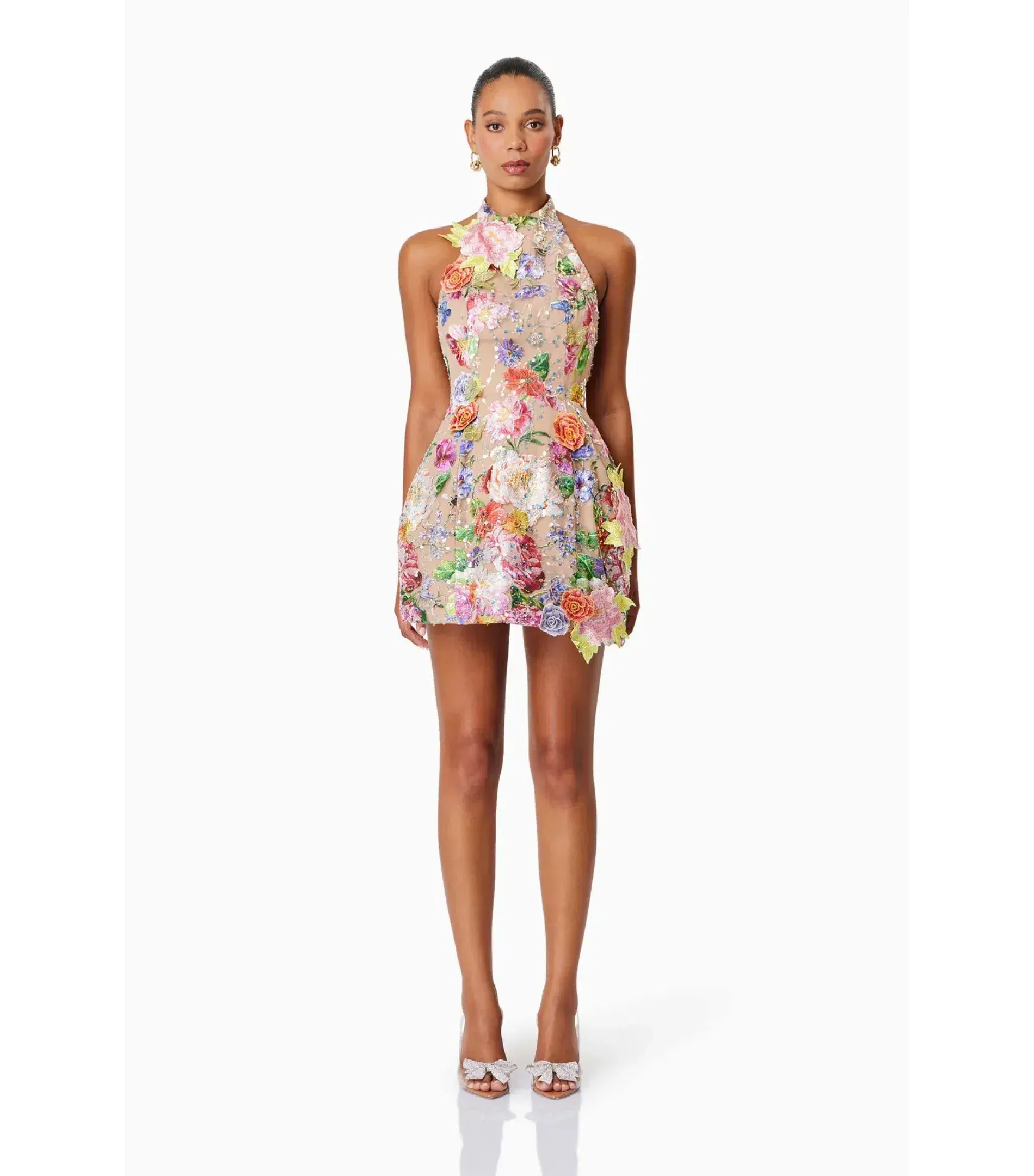 Elliatt Meadowhawk Mini Sequin Dress in Pink Size Small / AU 8 - Image 1