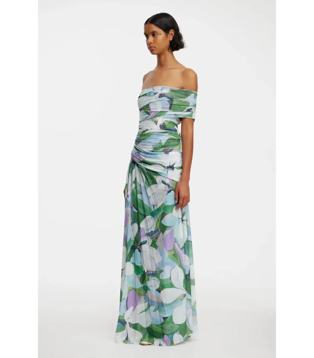 Acler Richdore Maxi Dress in Cornily Meadow Size AU 6  for rent on The Volte - main image