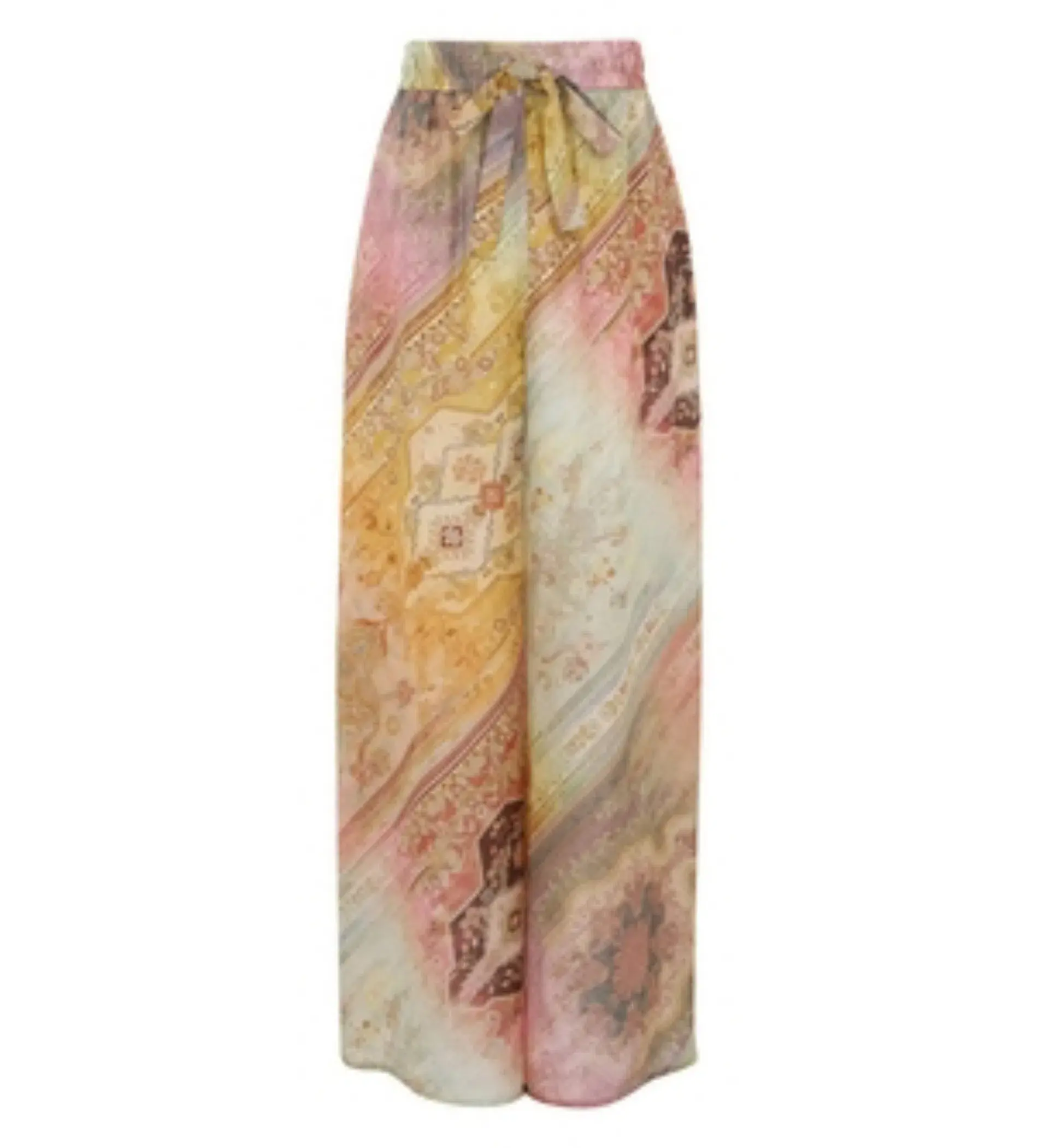 Zimmermann The Tallow Relaxed Shirt Size 0P/Au 6 and The Tallow Relaxed Pant in Ombre Multi Size 1/Au 10  Set  - Image 2