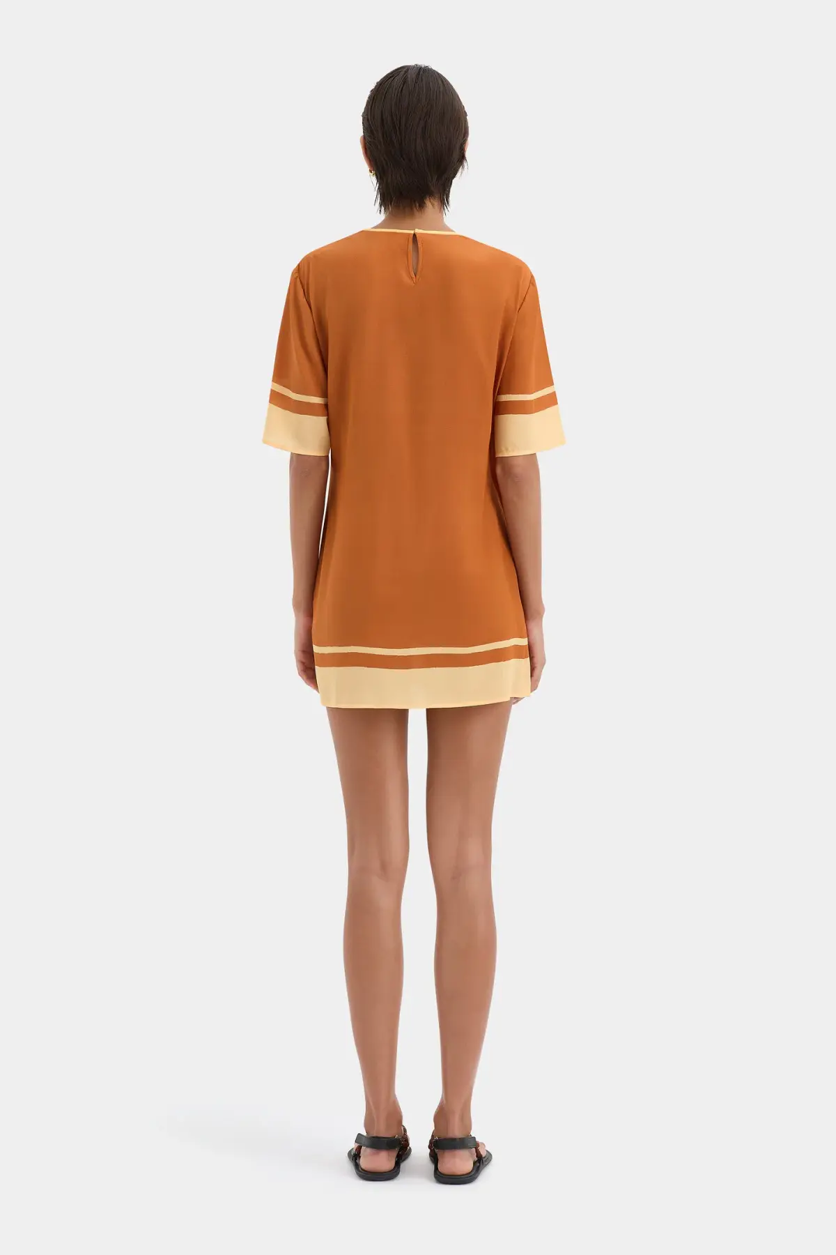 Sir the Label The Soma Mini Dress in Rust Size 2 / AU 10  - Image 3