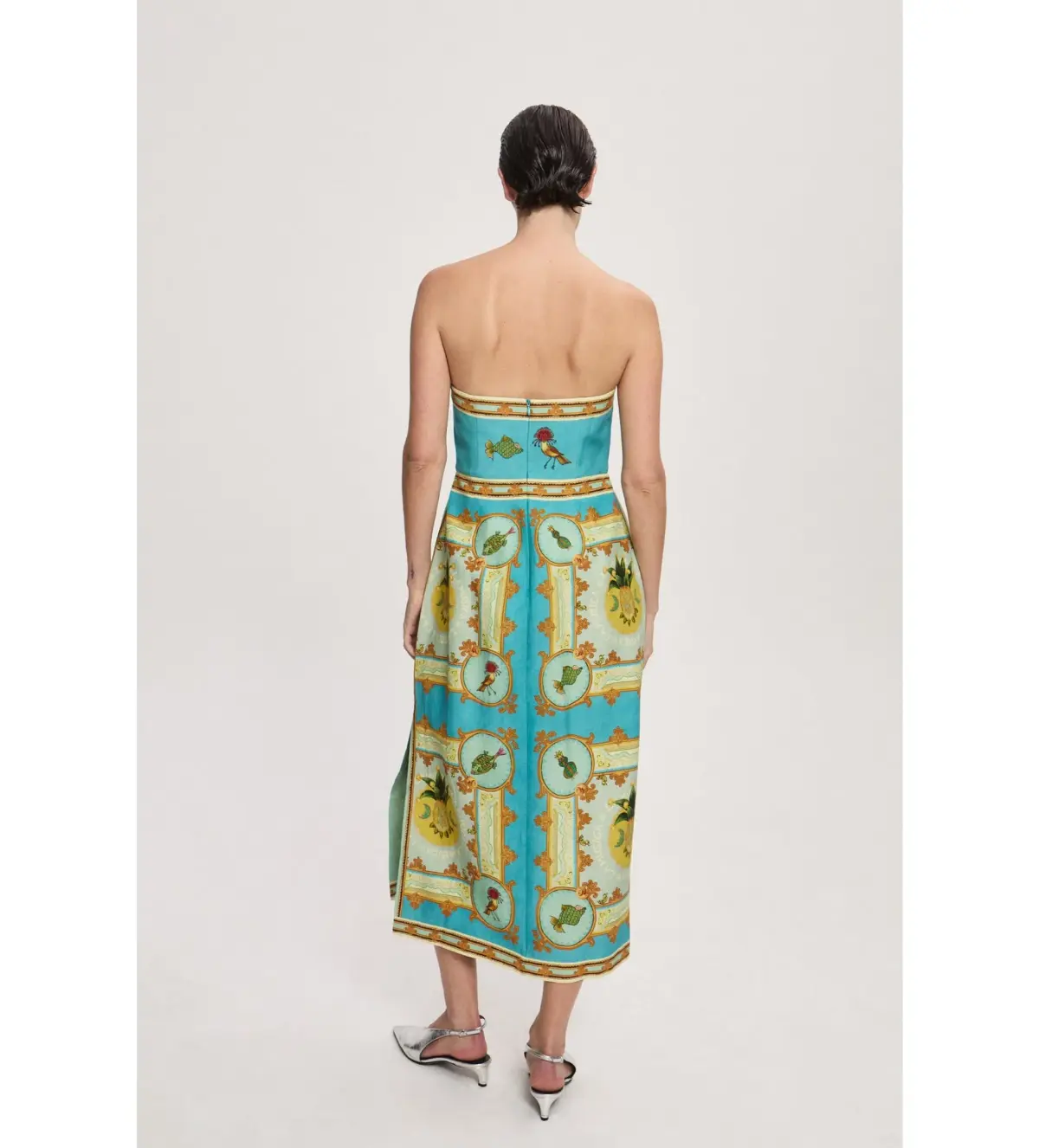 Alemais La Musica Midi Dress Print Size 10  - Image 2