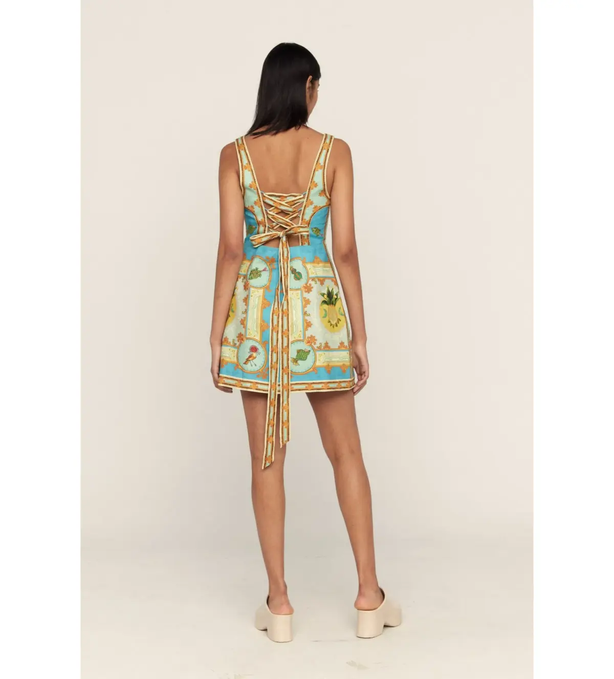 Alemais La Musica Mini Dress Multi Size 8 - Image 2