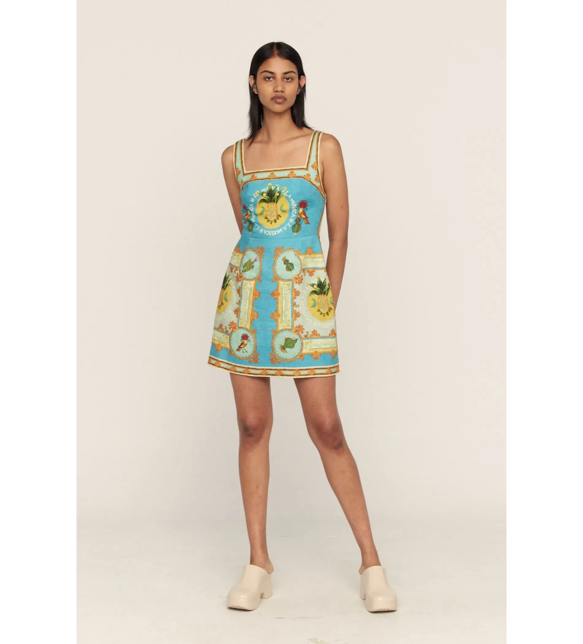 Alemais La Musica Mini Dress Multi Size 8 - Image 1